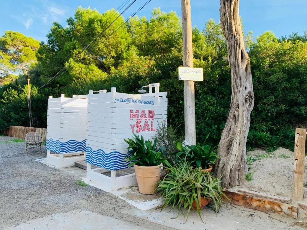 Shower in Hostal Mar y Sal