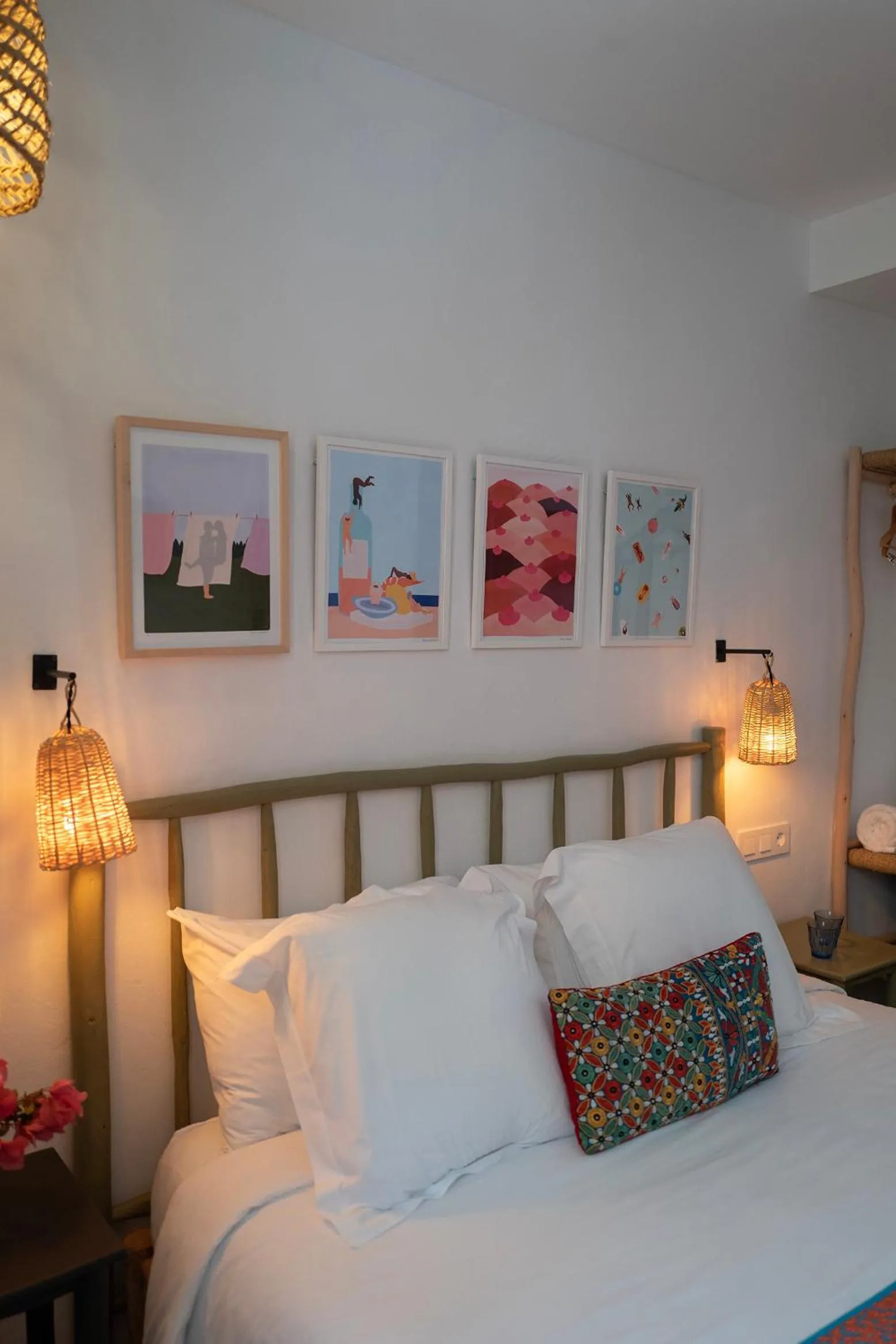 Bed in Hostal Mar y Sal