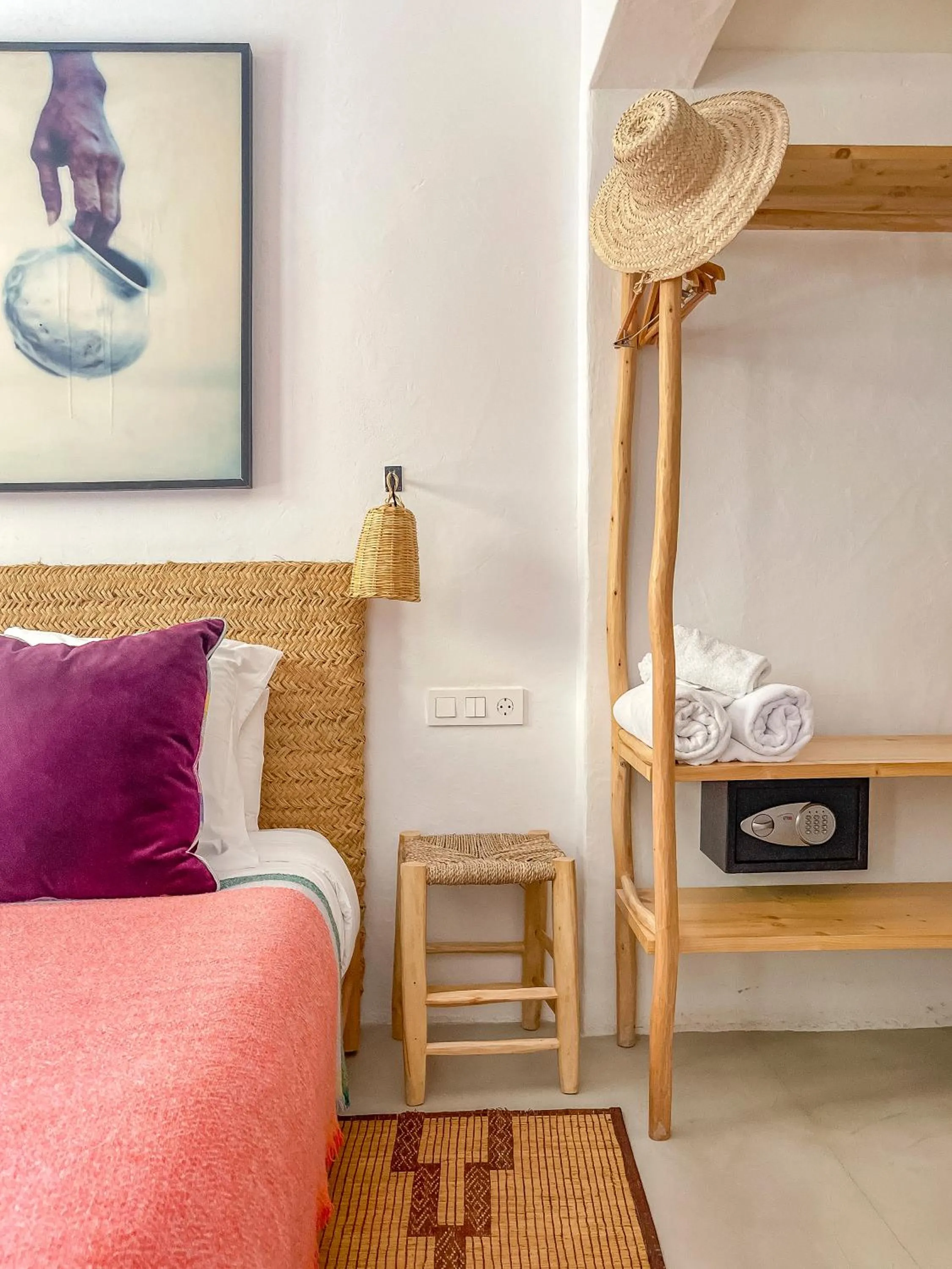 Bed in Hostal Mar y Sal