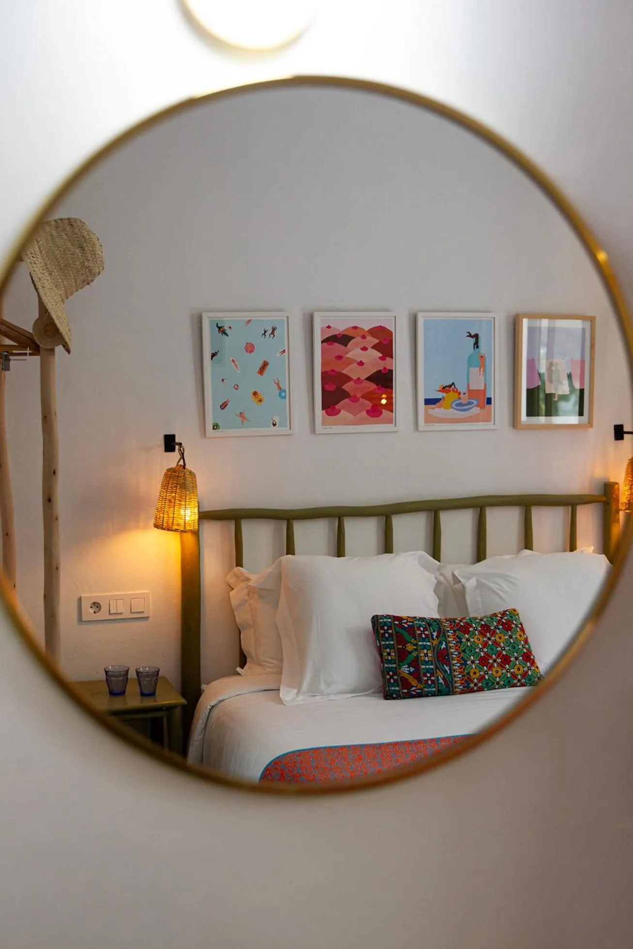 Bed in Hostal Mar y Sal