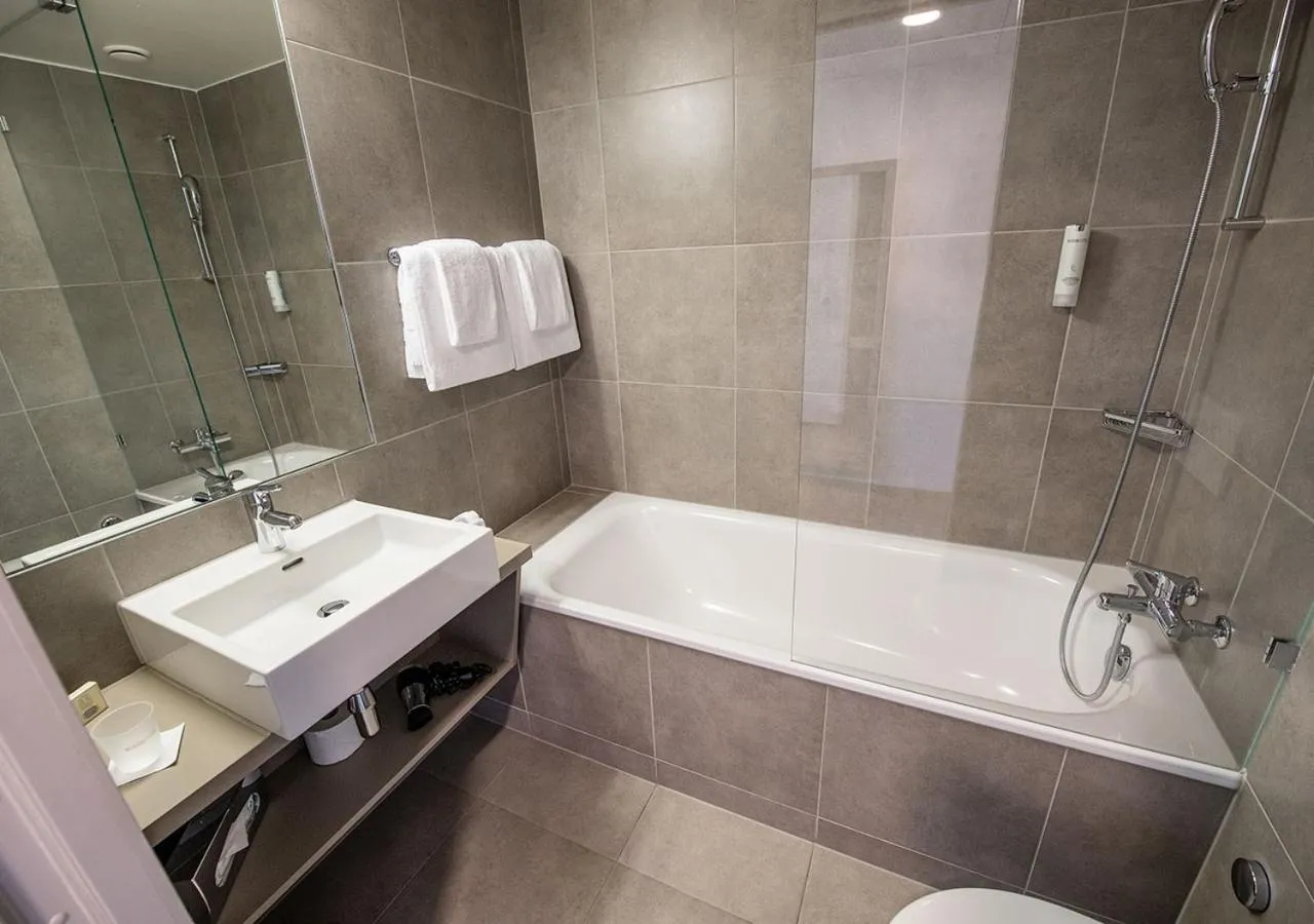 Toilet in Lake Geneva Hotel