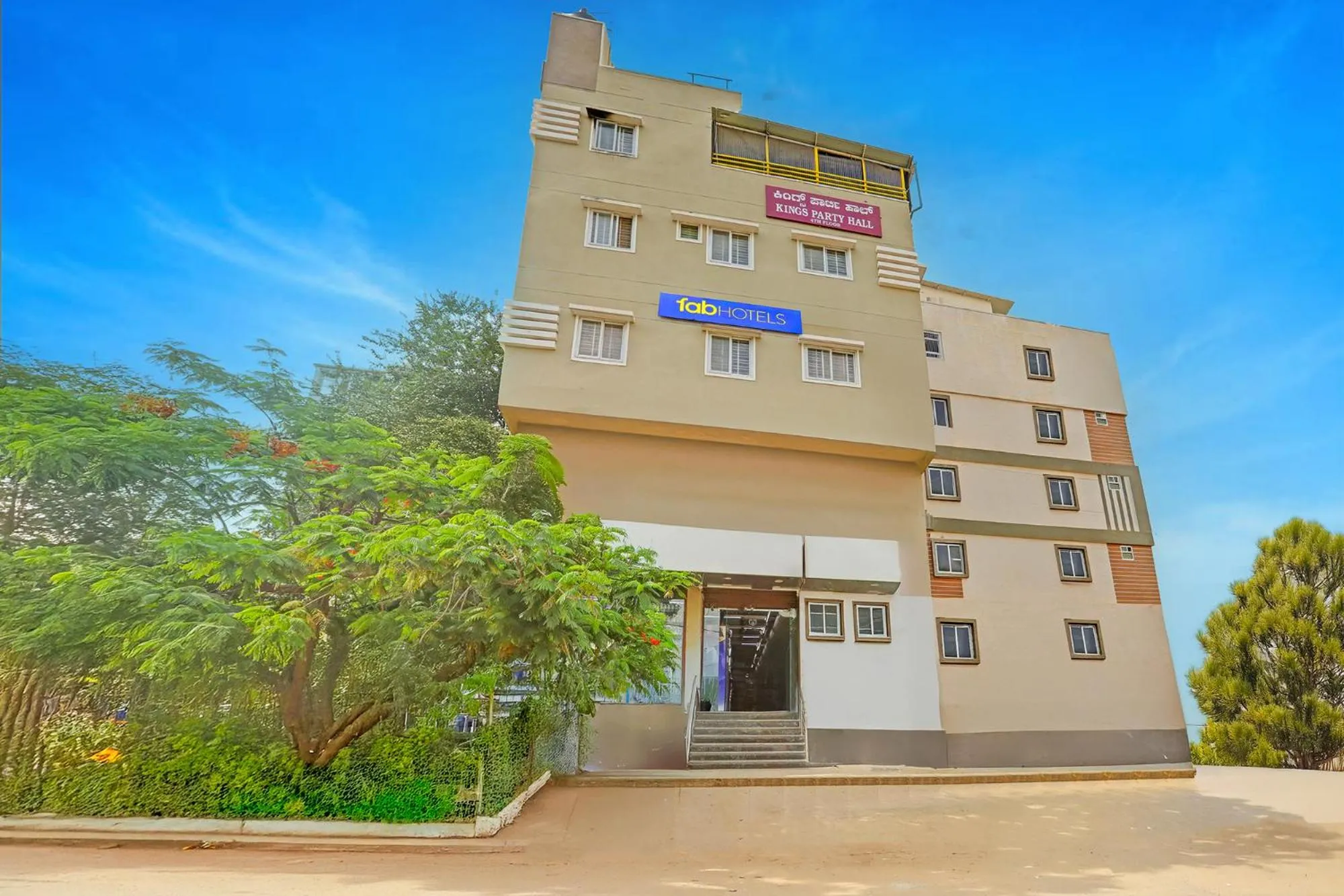 Property building in FabHotel Kings Palace Manyata - Near Manyata Tech Park Main Gate