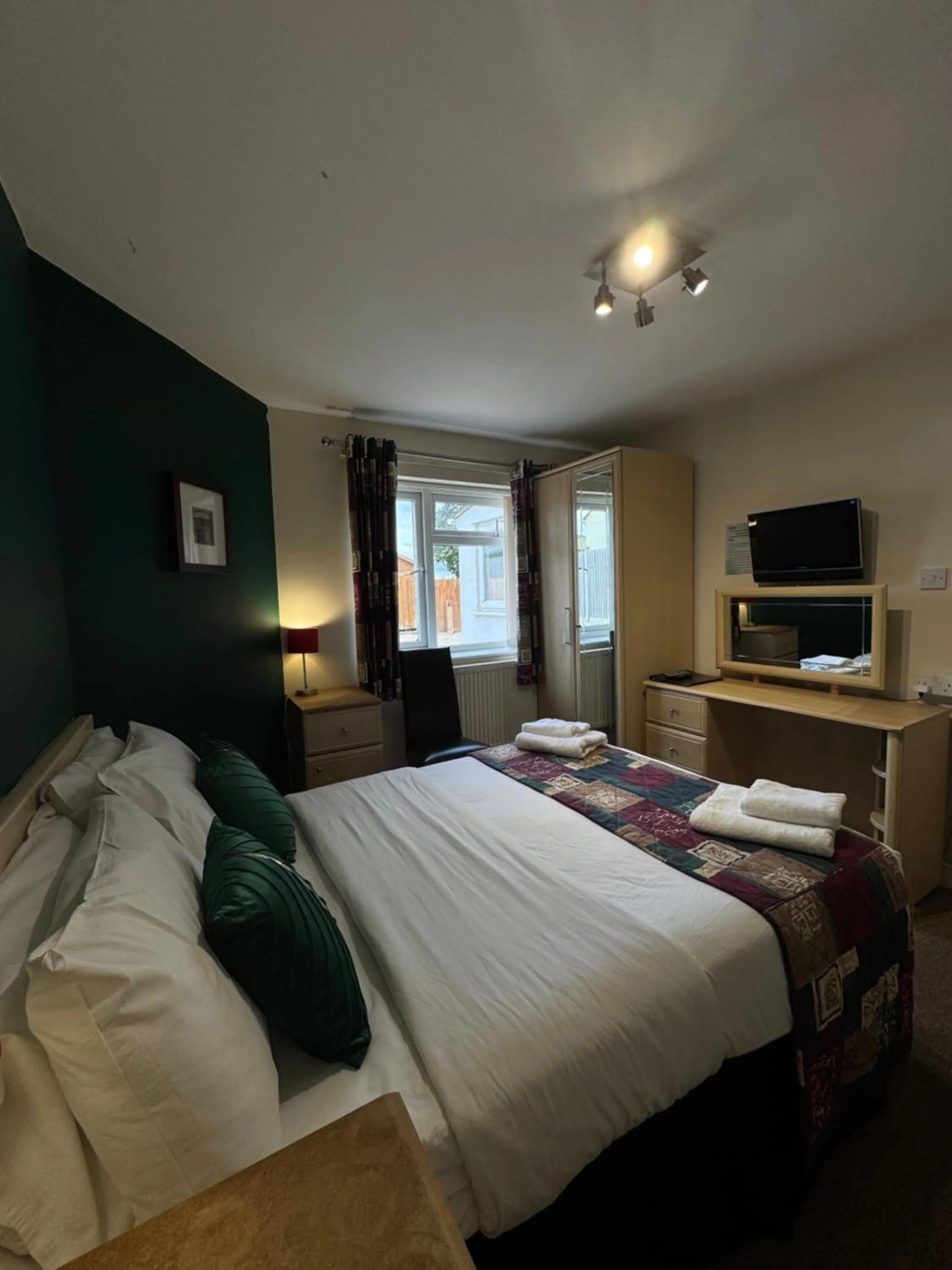 Bedroom, Bed in Hawk House