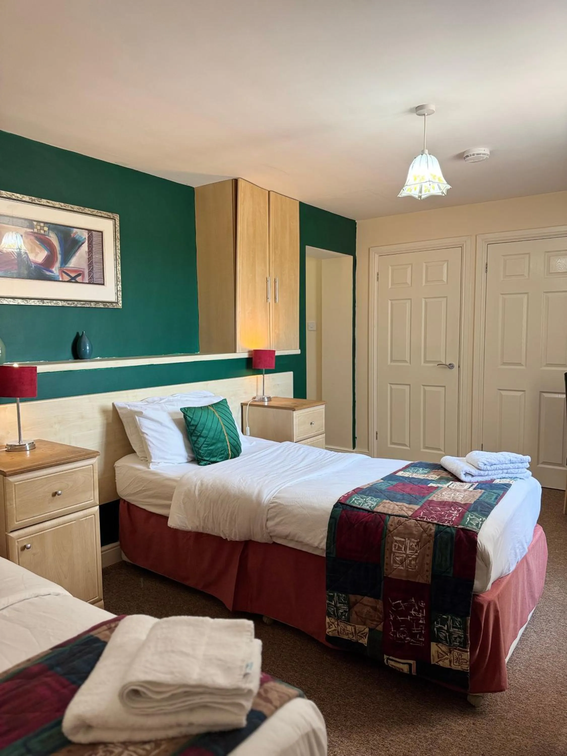 Bedroom, Bed in Hawk House