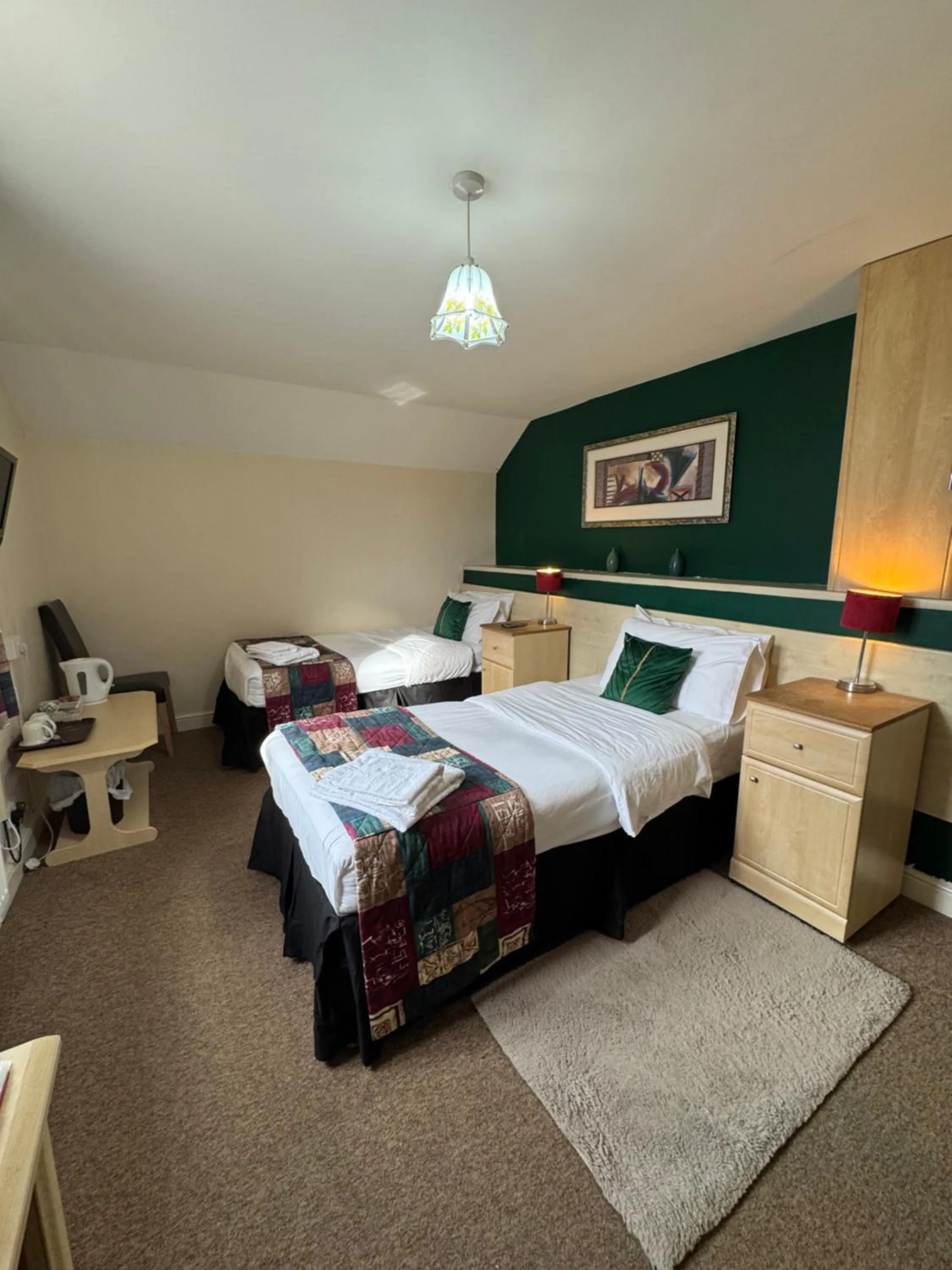 Bedroom, Bed in Hawk House