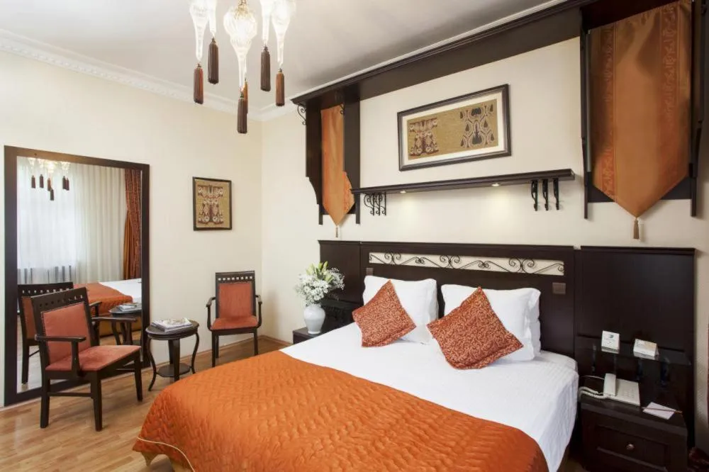 Bed in Ottoman Hotel Imperial-Special Category