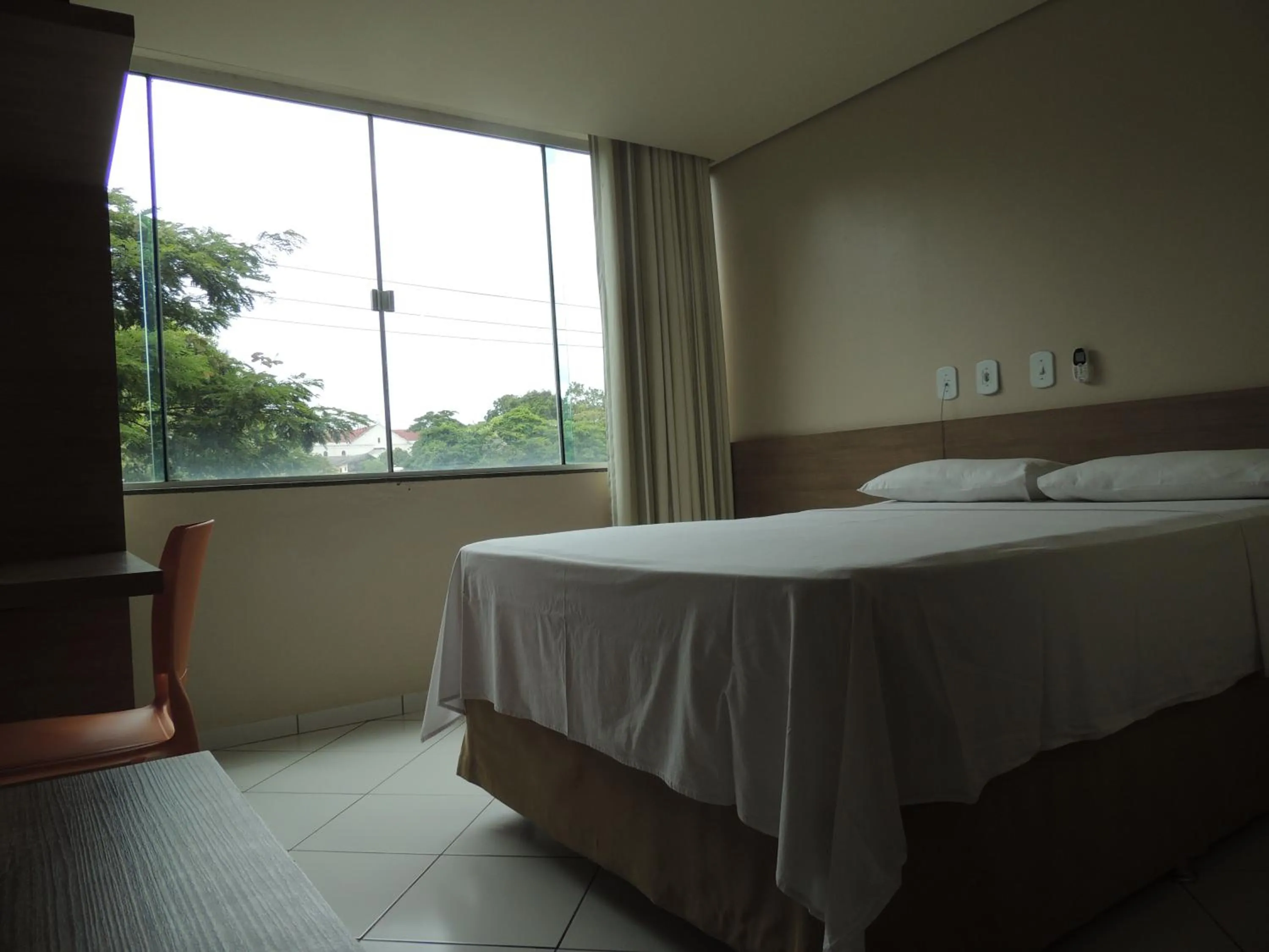 Bed in Hotel Guapindaia Praça
