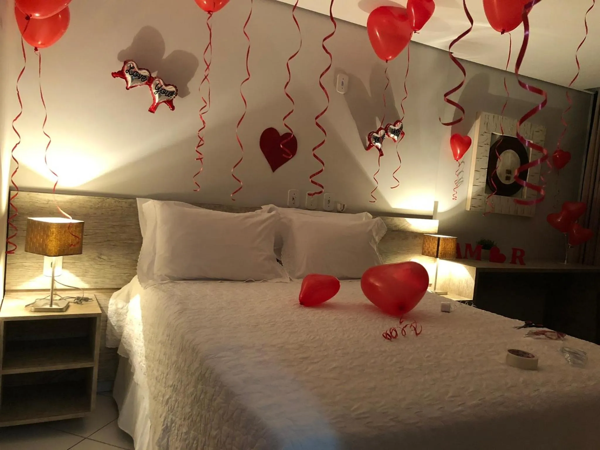 Bed in Hotel Guapindaia Praça