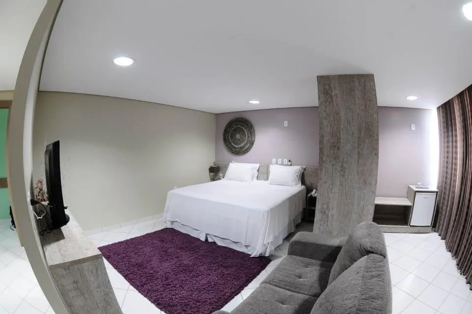 Bed in Hotel Guapindaia Praça