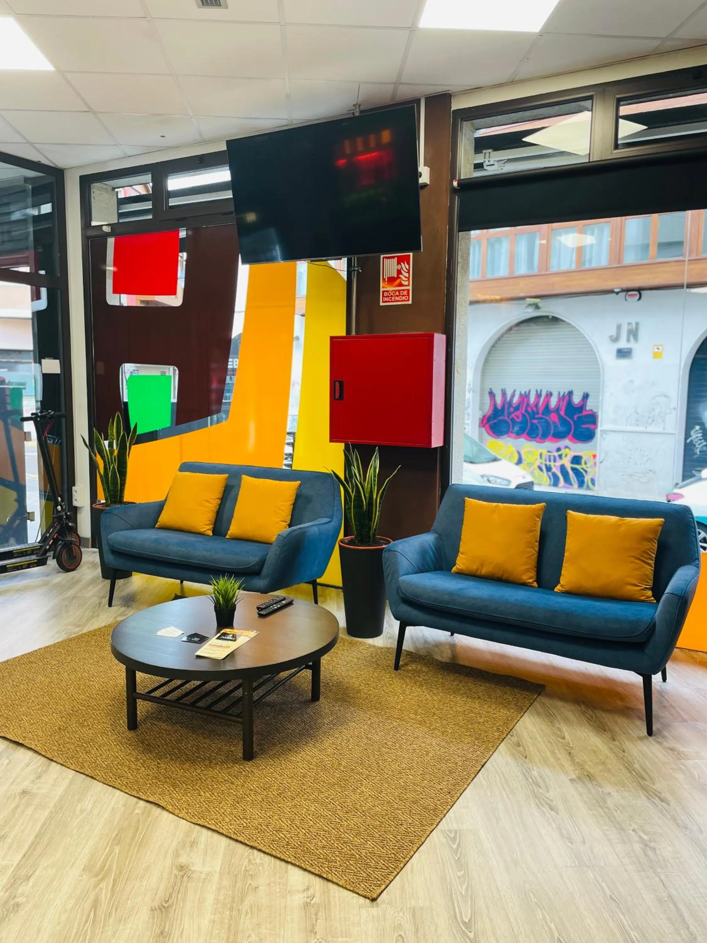 TV and multimedia in Llanes Hostel