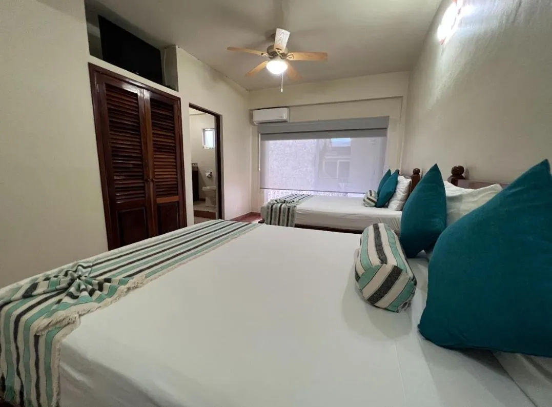 Bed in HOTEL EL CORAL