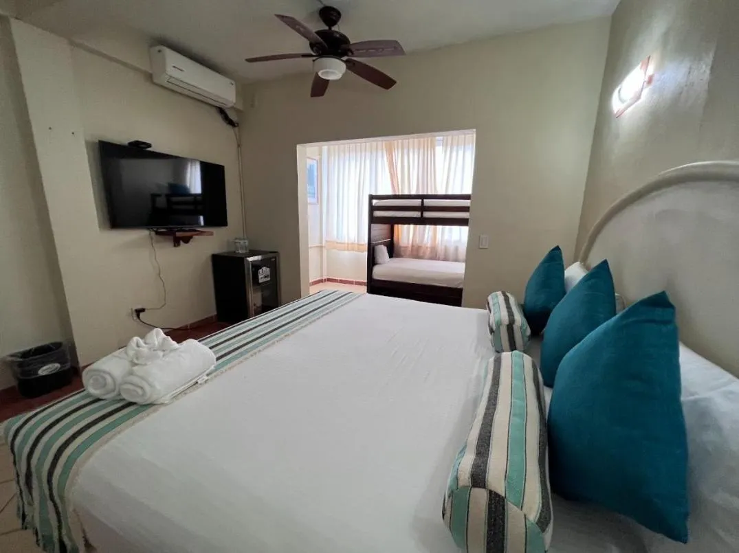 Bed in HOTEL EL CORAL