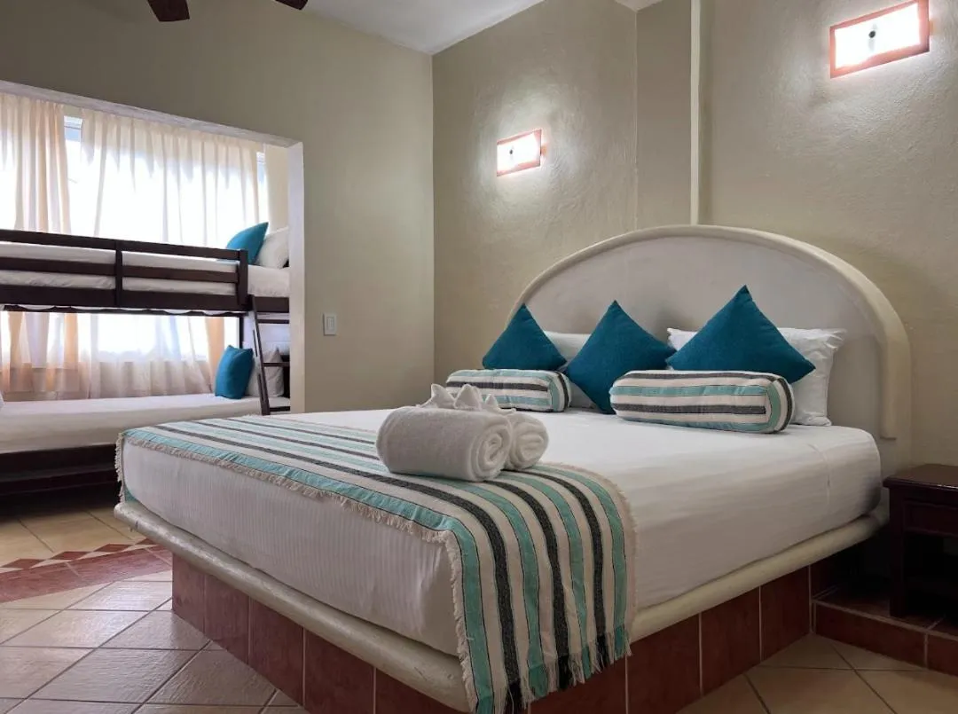 Bed in HOTEL EL CORAL