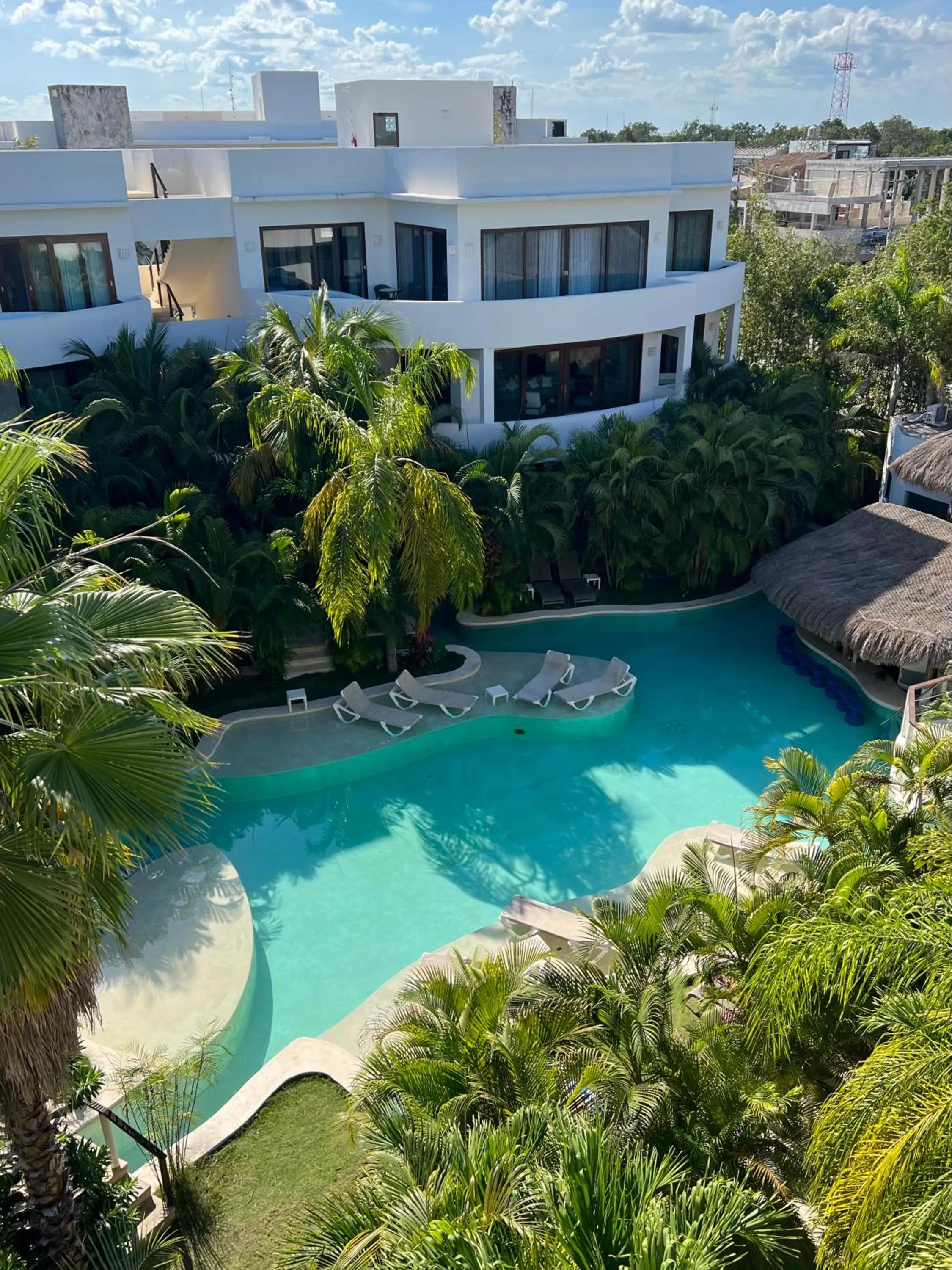 Bird's eye view in Amazing Luxury Penthouse with sunset,sunrise view, private Jacuzzi and rooftop pool