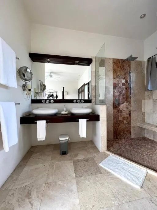 Bathroom in Amazing Luxury Penthouse with sunset,sunrise view, private Jacuzzi and rooftop pool