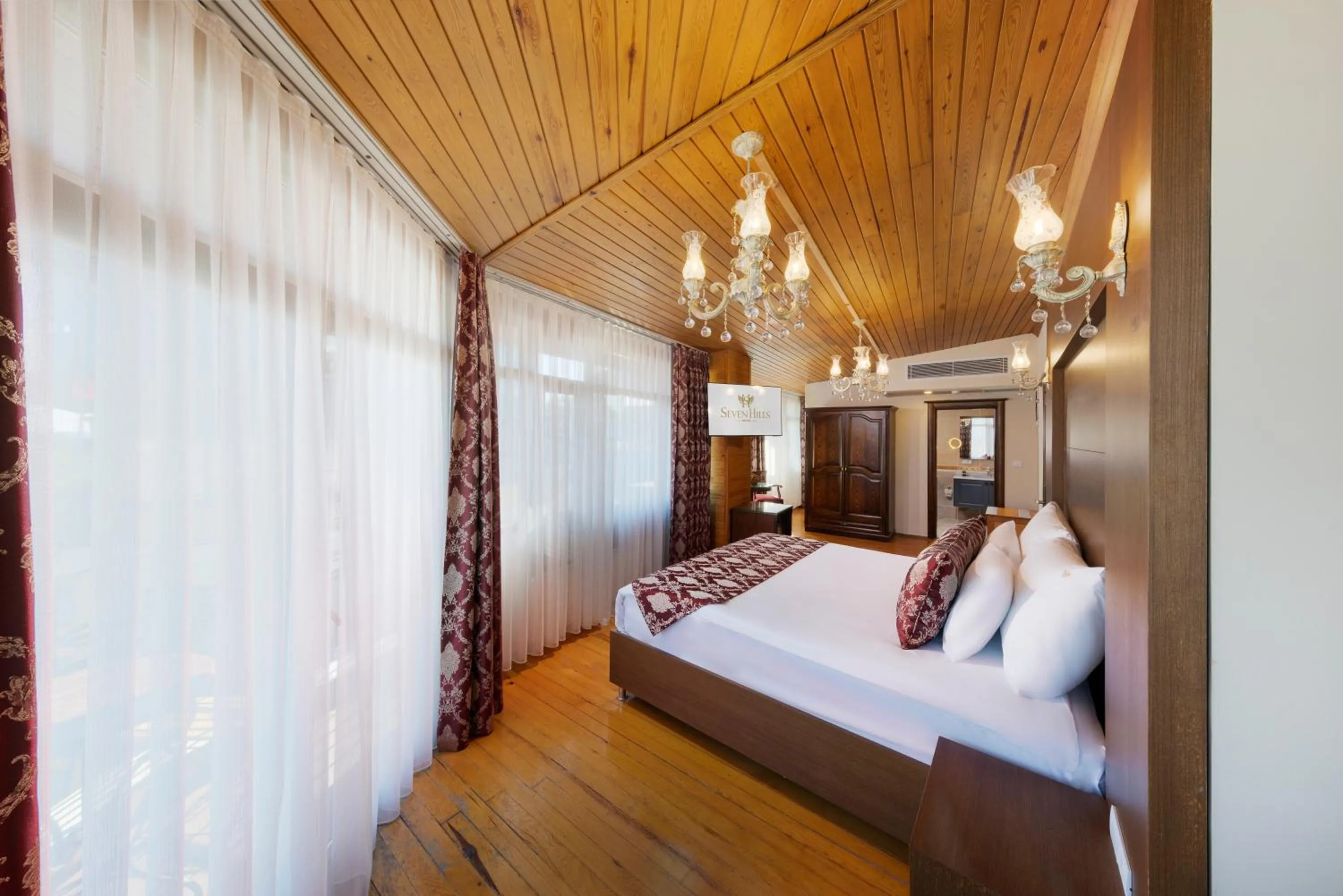 Photo of the whole room, Bed in Seven Hills Hotel - Special Category