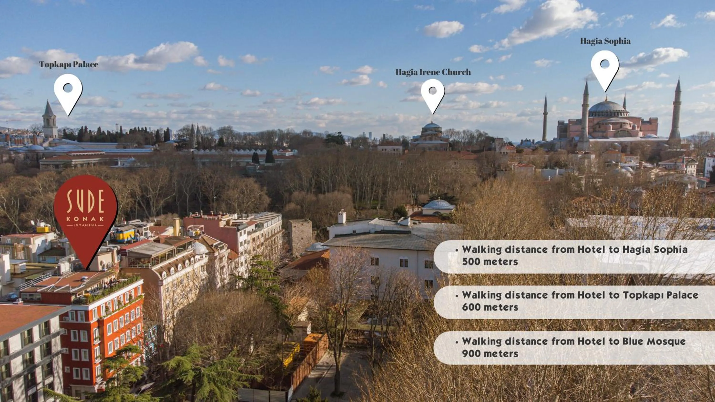 City view in Sude Konak