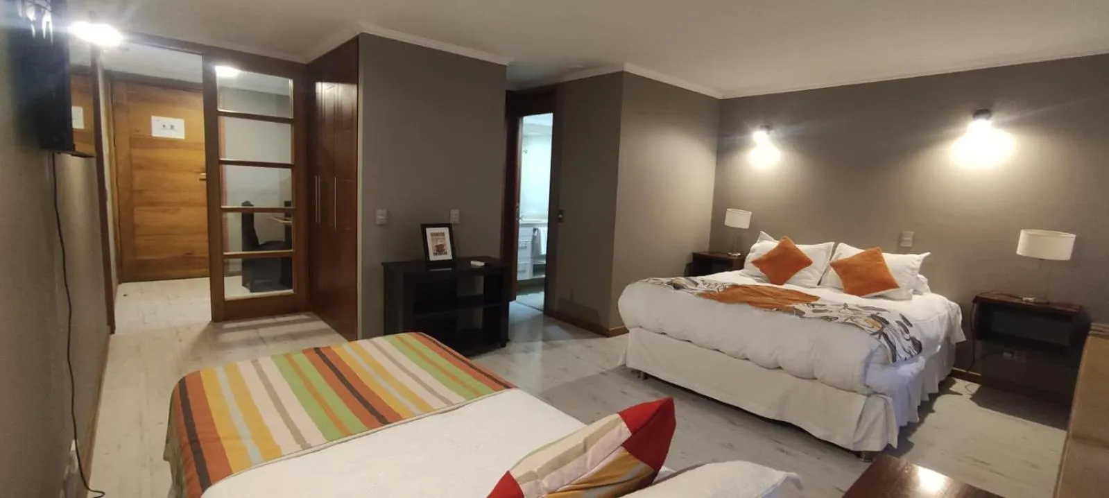 Bed in Apart Hotel Aragon Portal