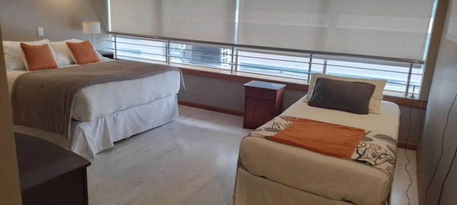 Bed in Apart Hotel Aragon Portal