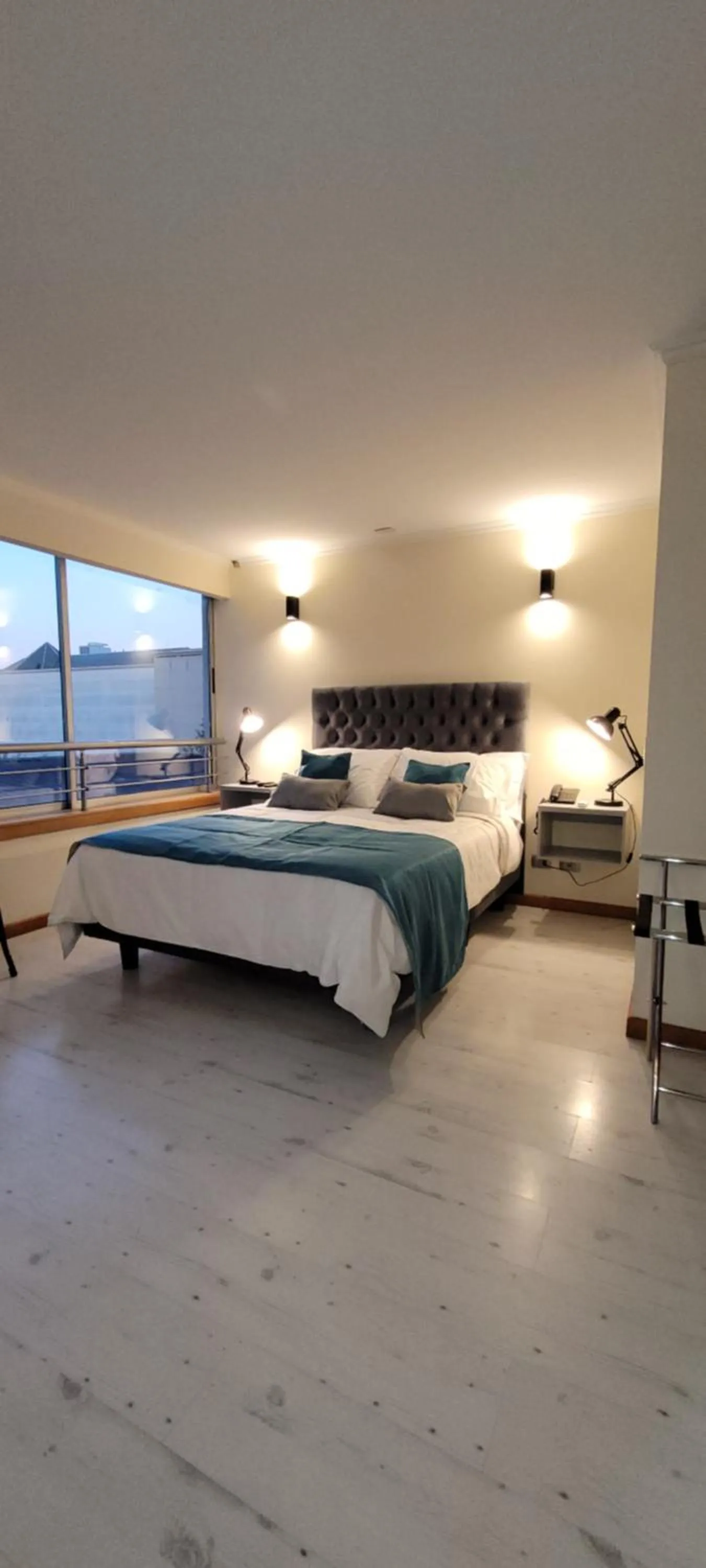 Bed in Apart Hotel Aragon Portal