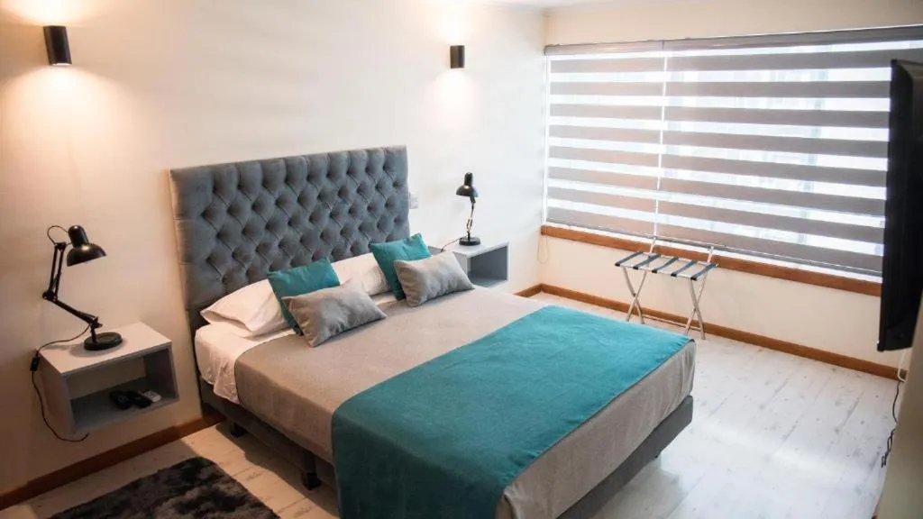 Bed in Apart Hotel Aragon Portal