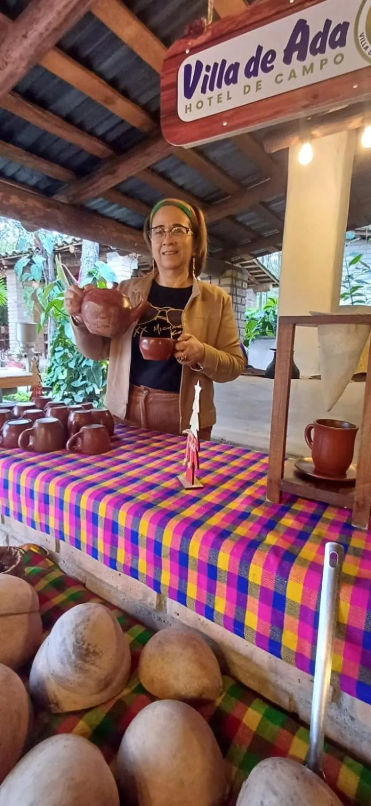 Bed in Hotel de Campo Villa de Ada