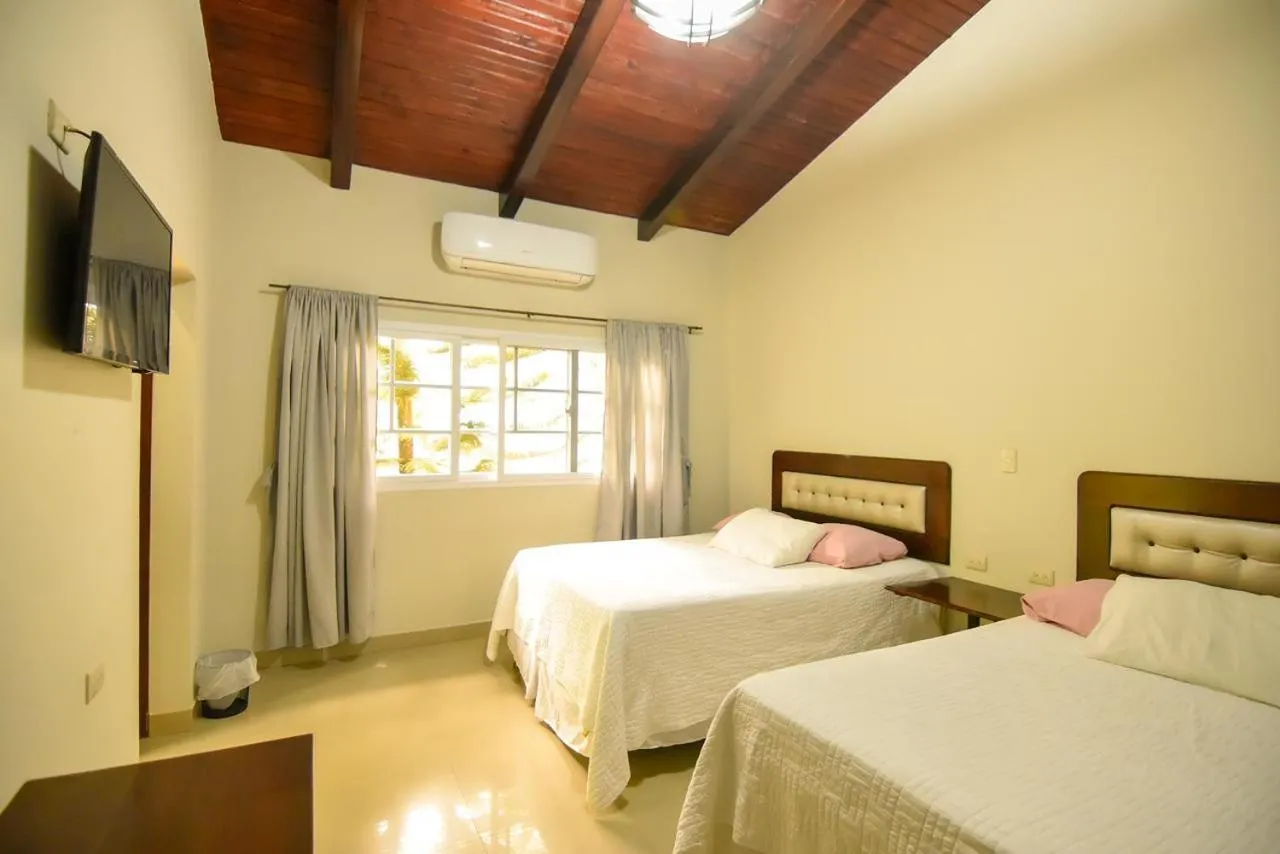 Bed in Hotel de Campo Villa de Ada