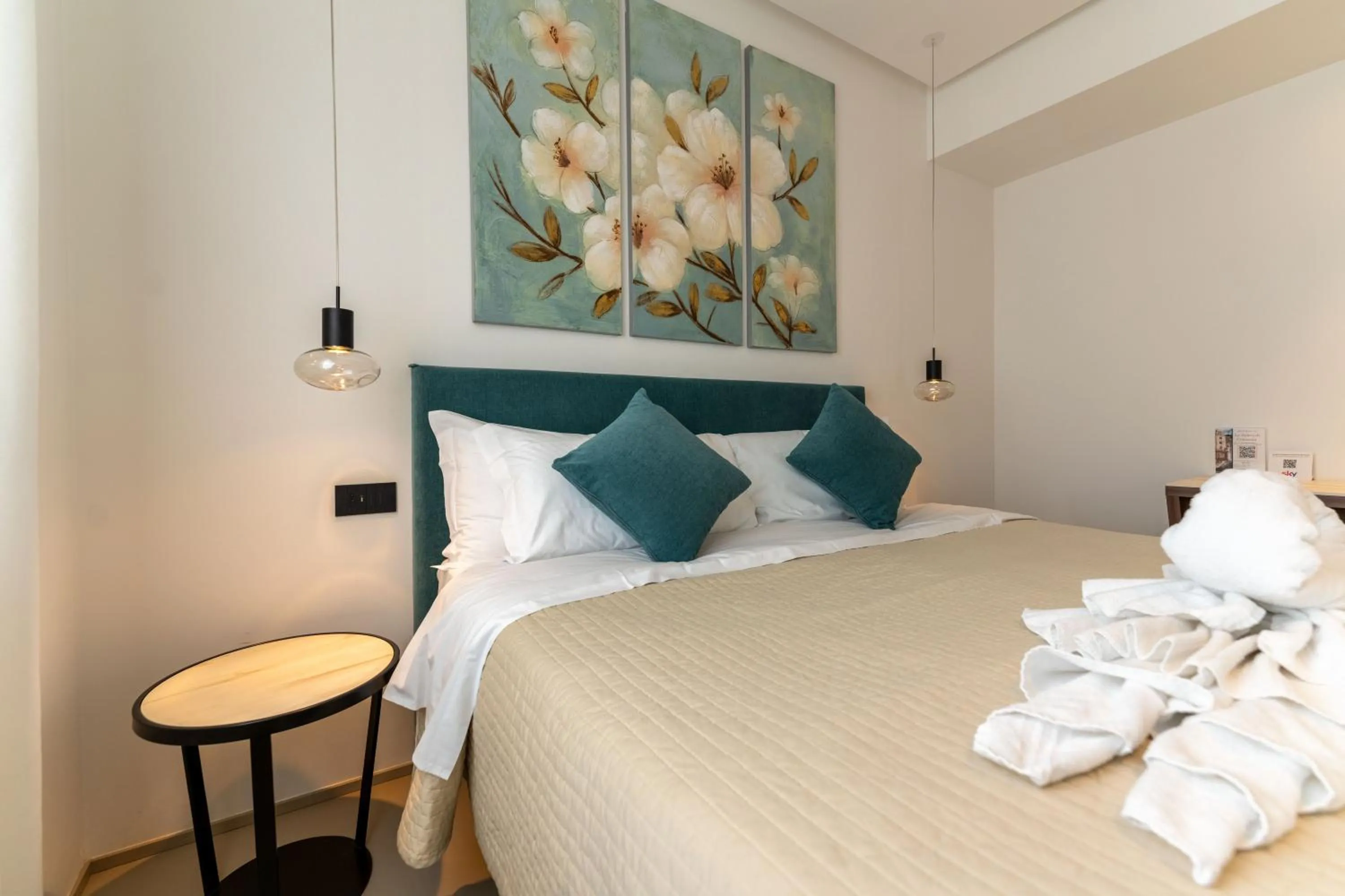 Bed in B&B Le Suites di Costanza