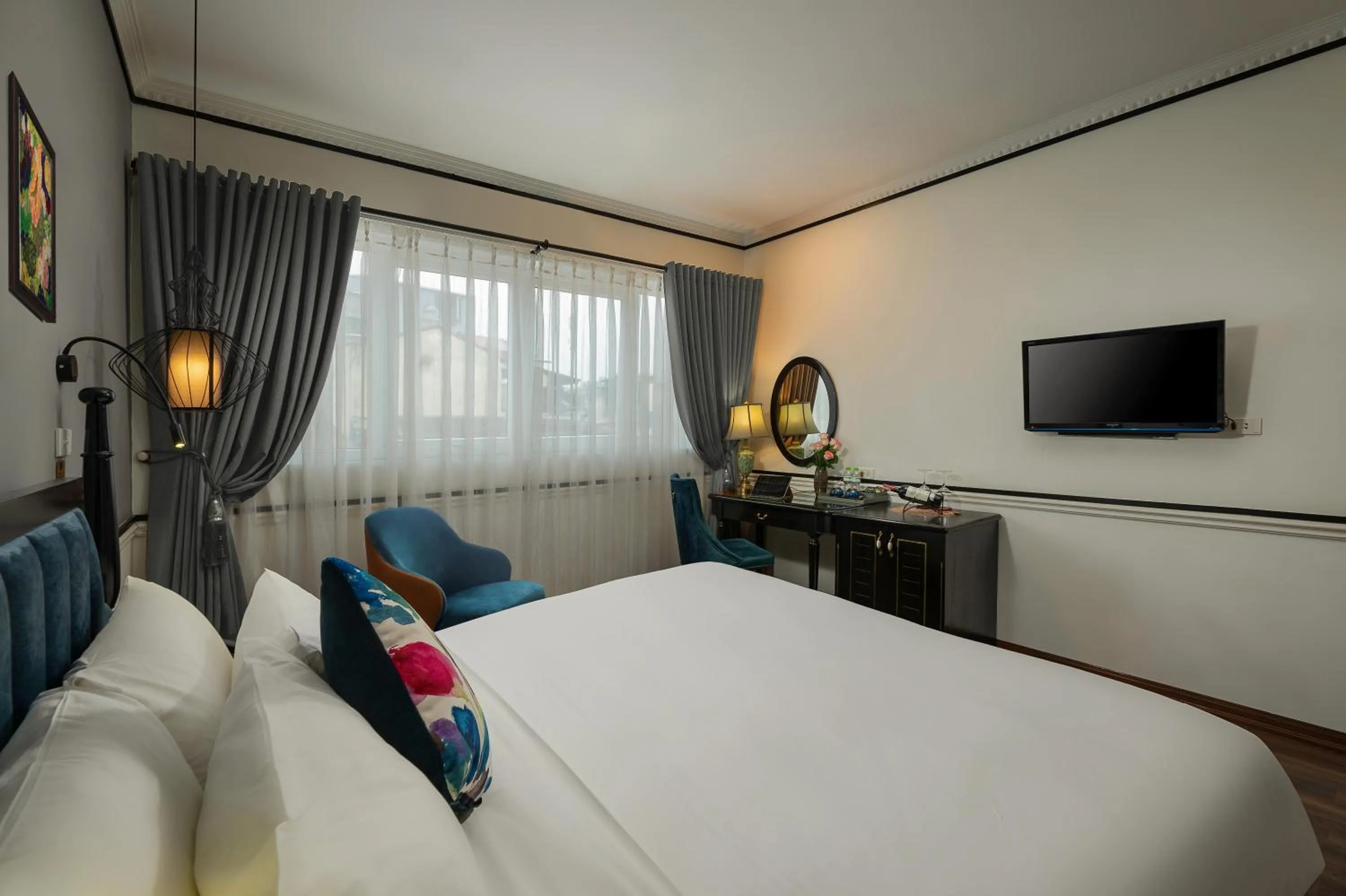 Bed in Hanoi Garden Hotel & Spa