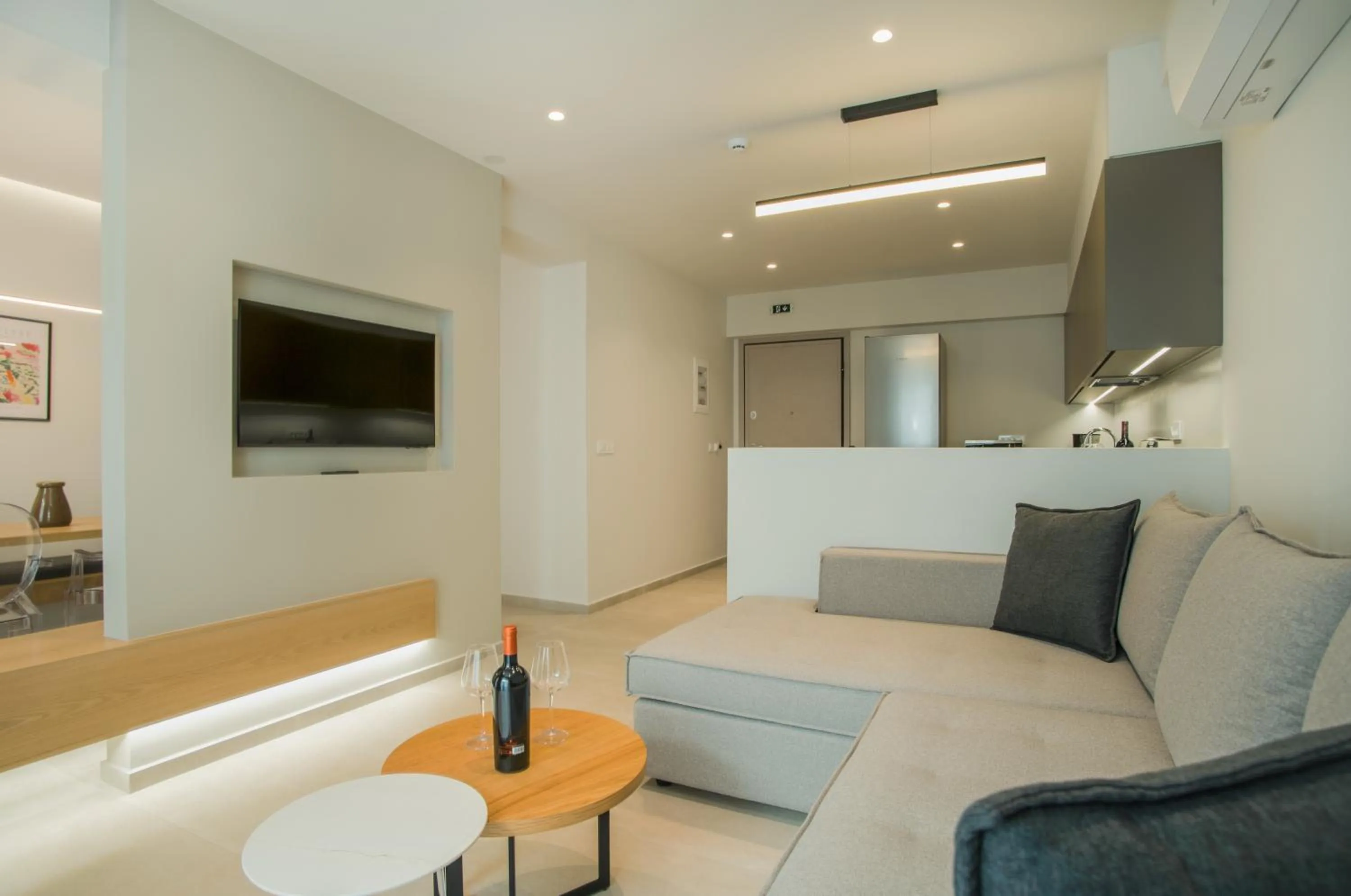 Communal lounge/ TV room in Celine Luxury Apartments & Suites