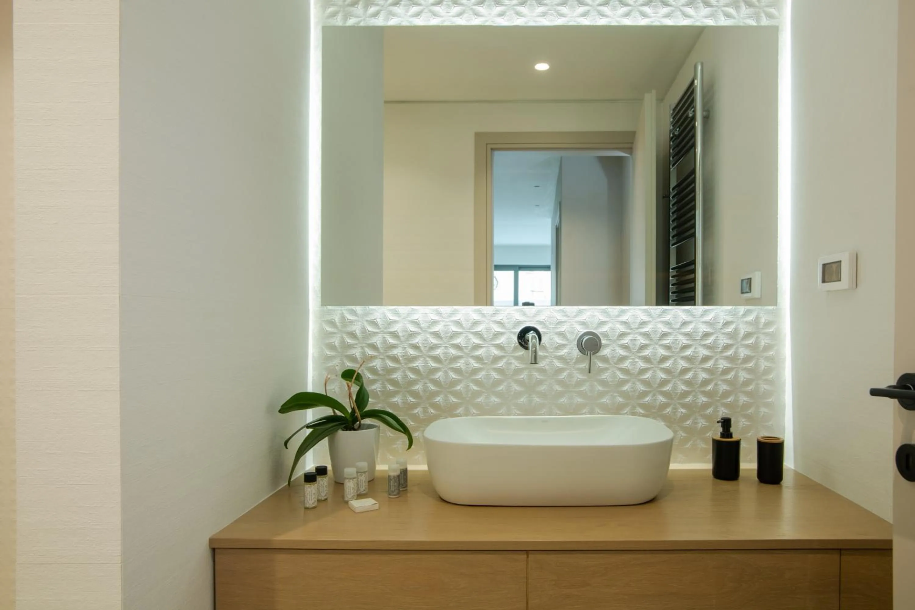 Bathroom in Celine Luxury Apartments & Suites