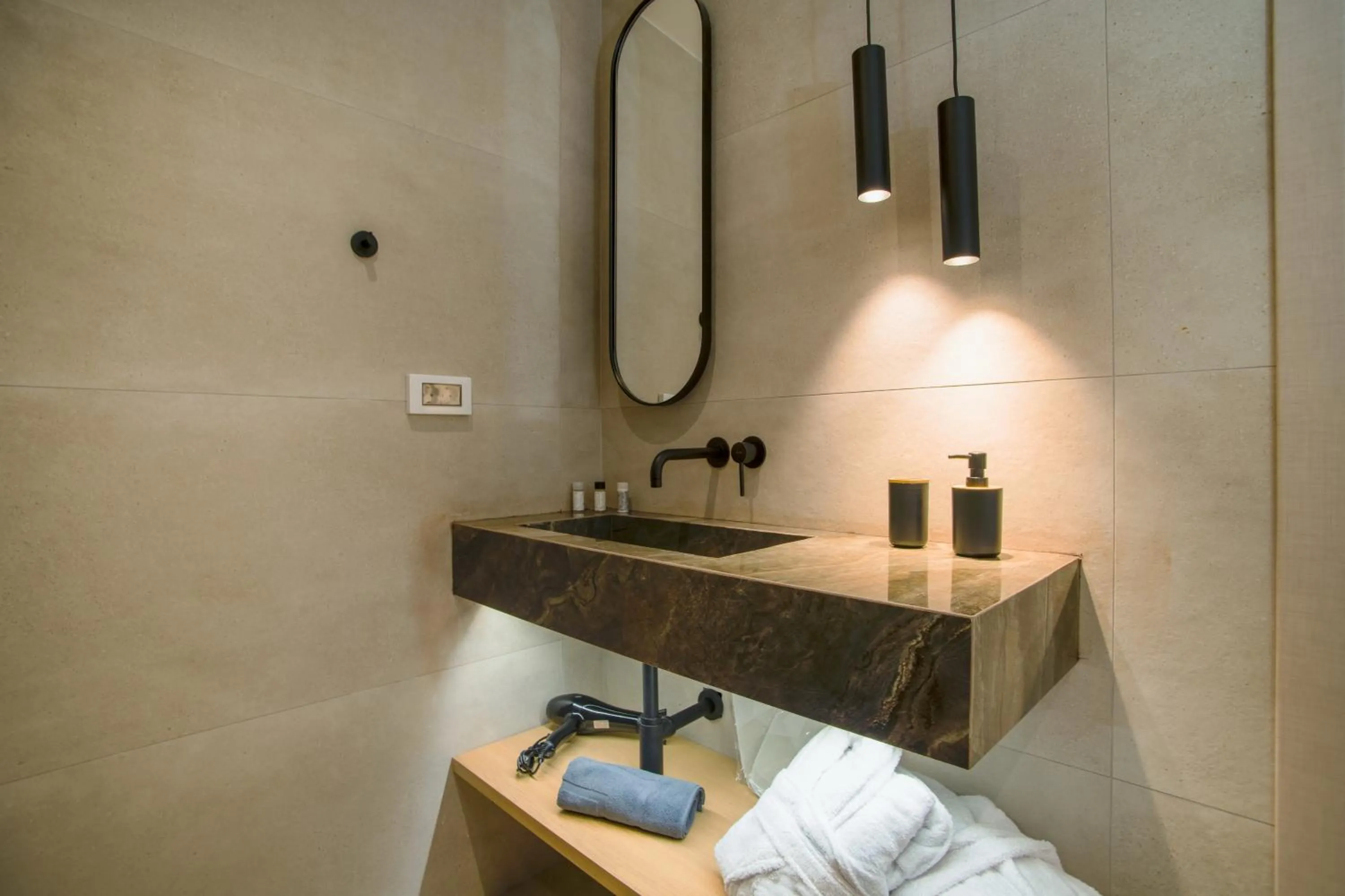 Bathroom in Celine Luxury Apartments & Suites