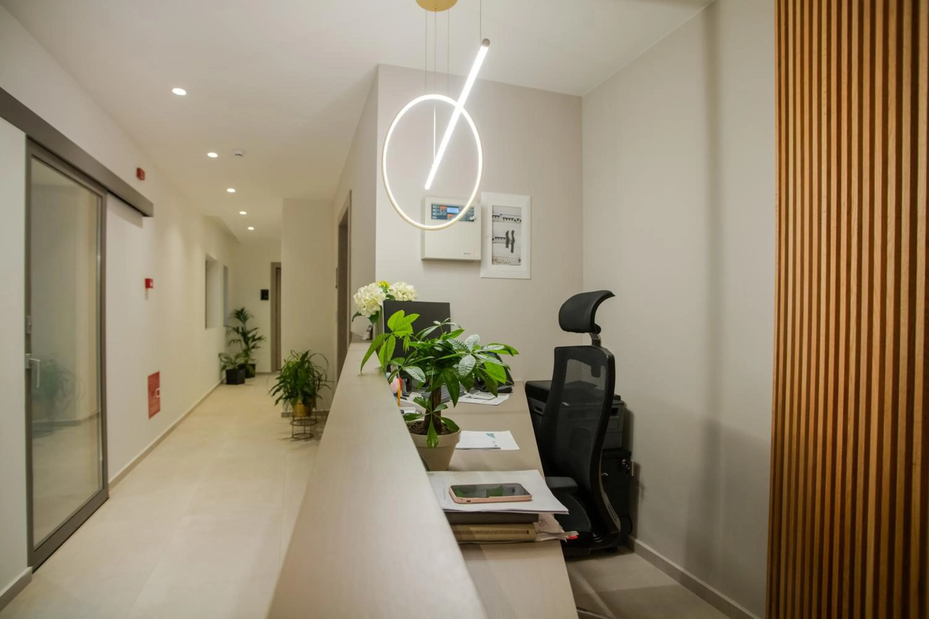 Lobby or reception in Celine Luxury Apartments & Suites