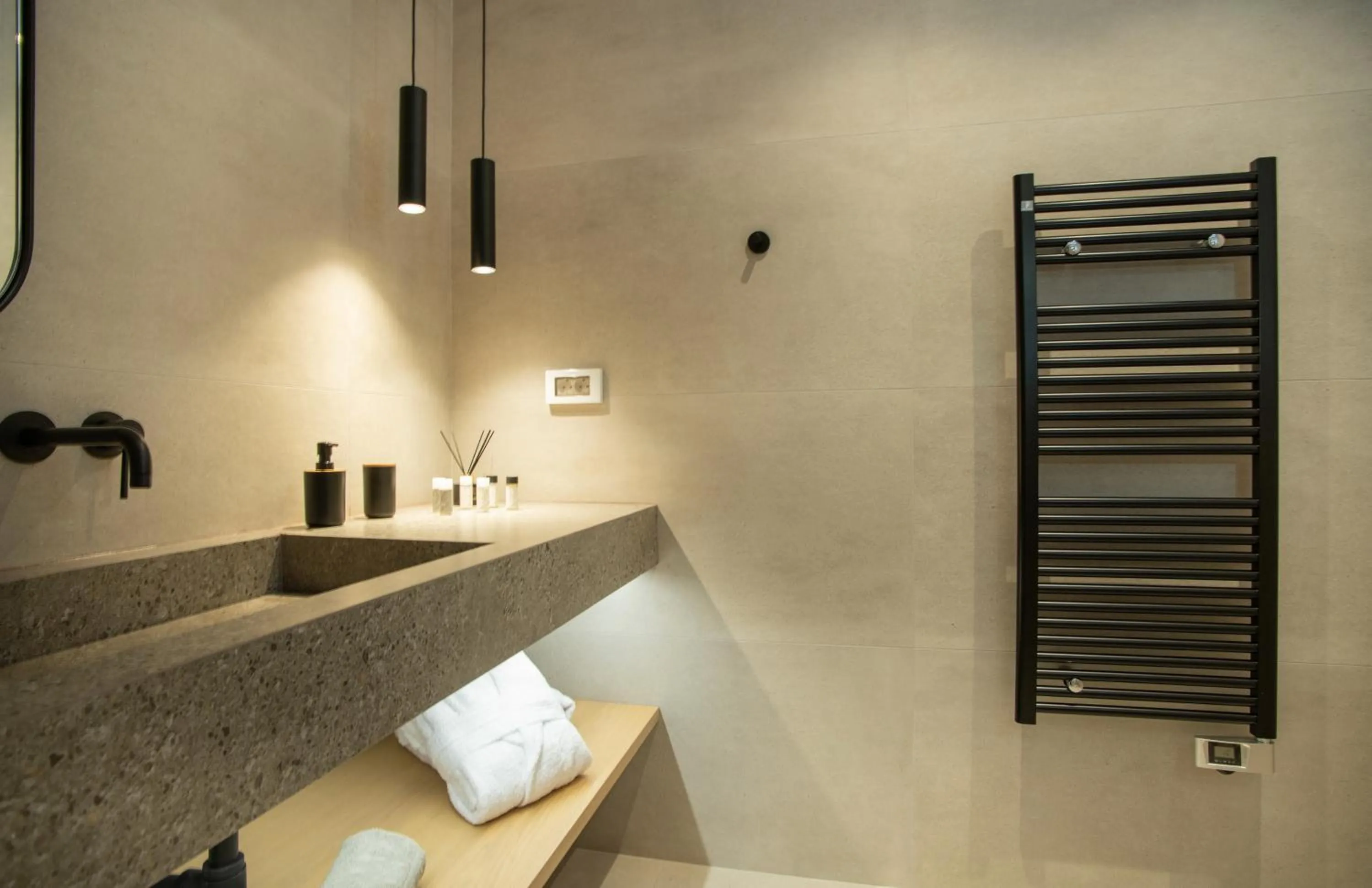 Bathroom in Celine Luxury Apartments & Suites
