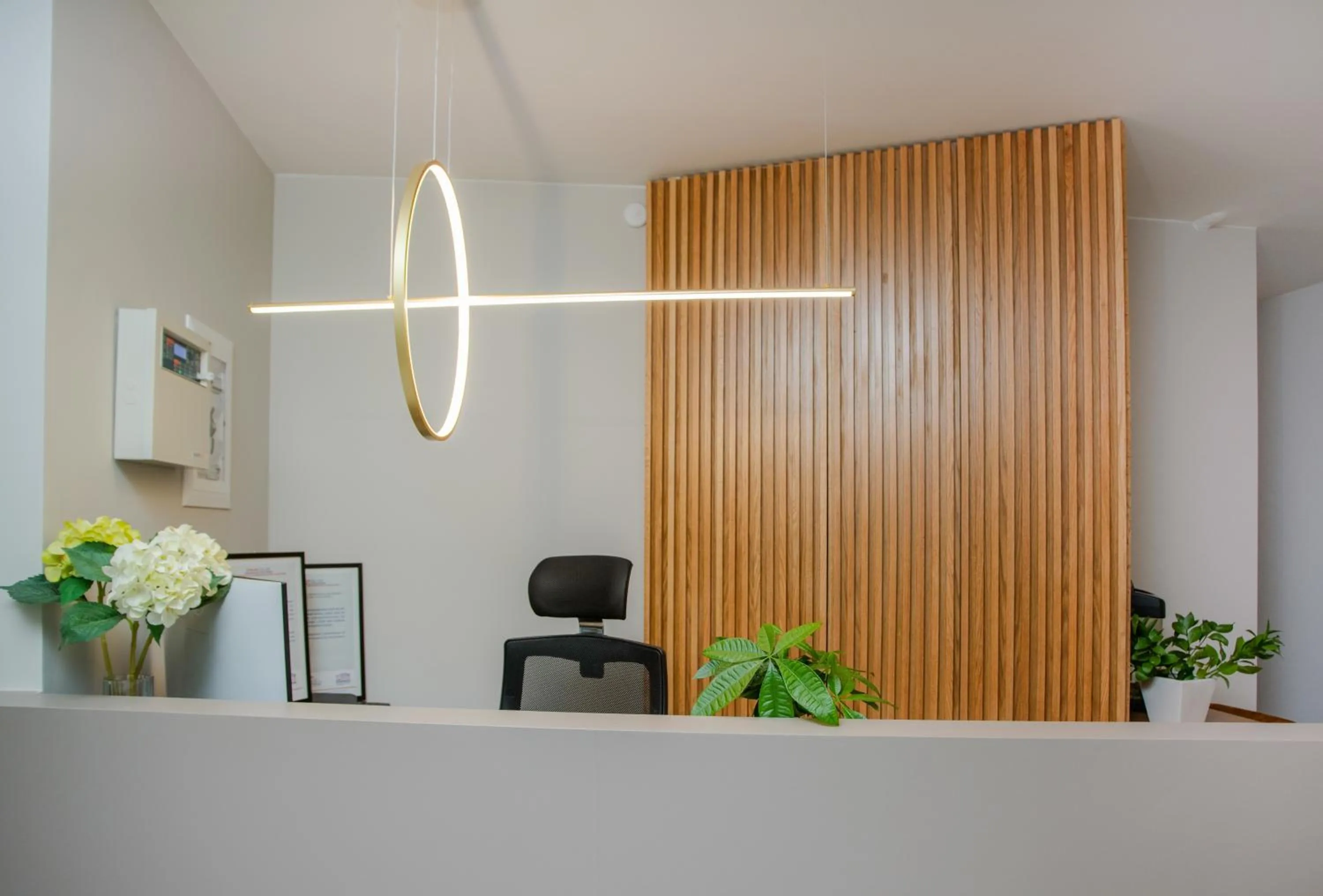 Lobby or reception in Celine Luxury Apartments & Suites