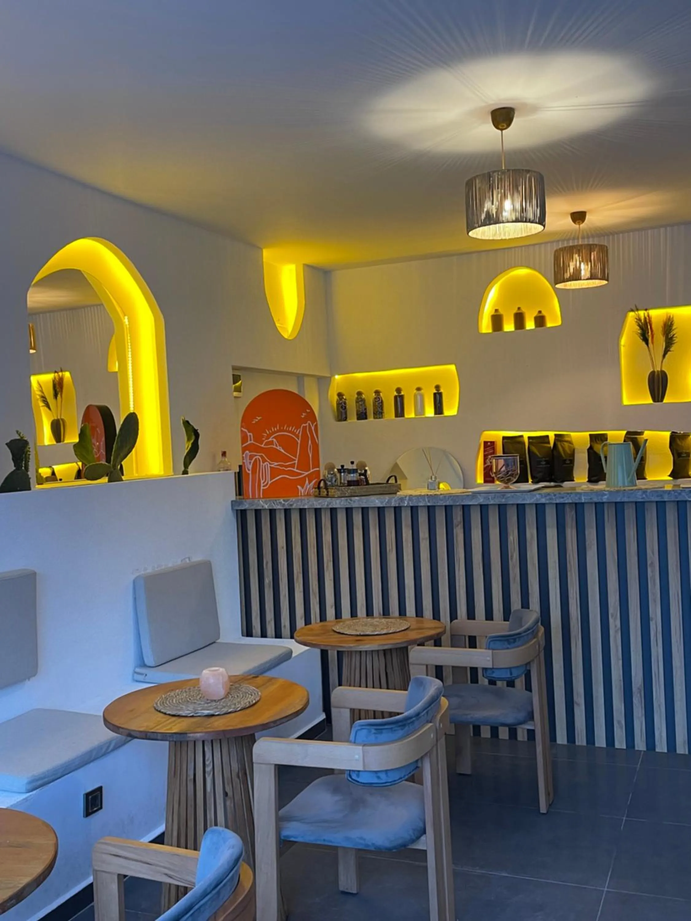 Lounge or bar in RÜYA BOHEME HOTEL BODRUM