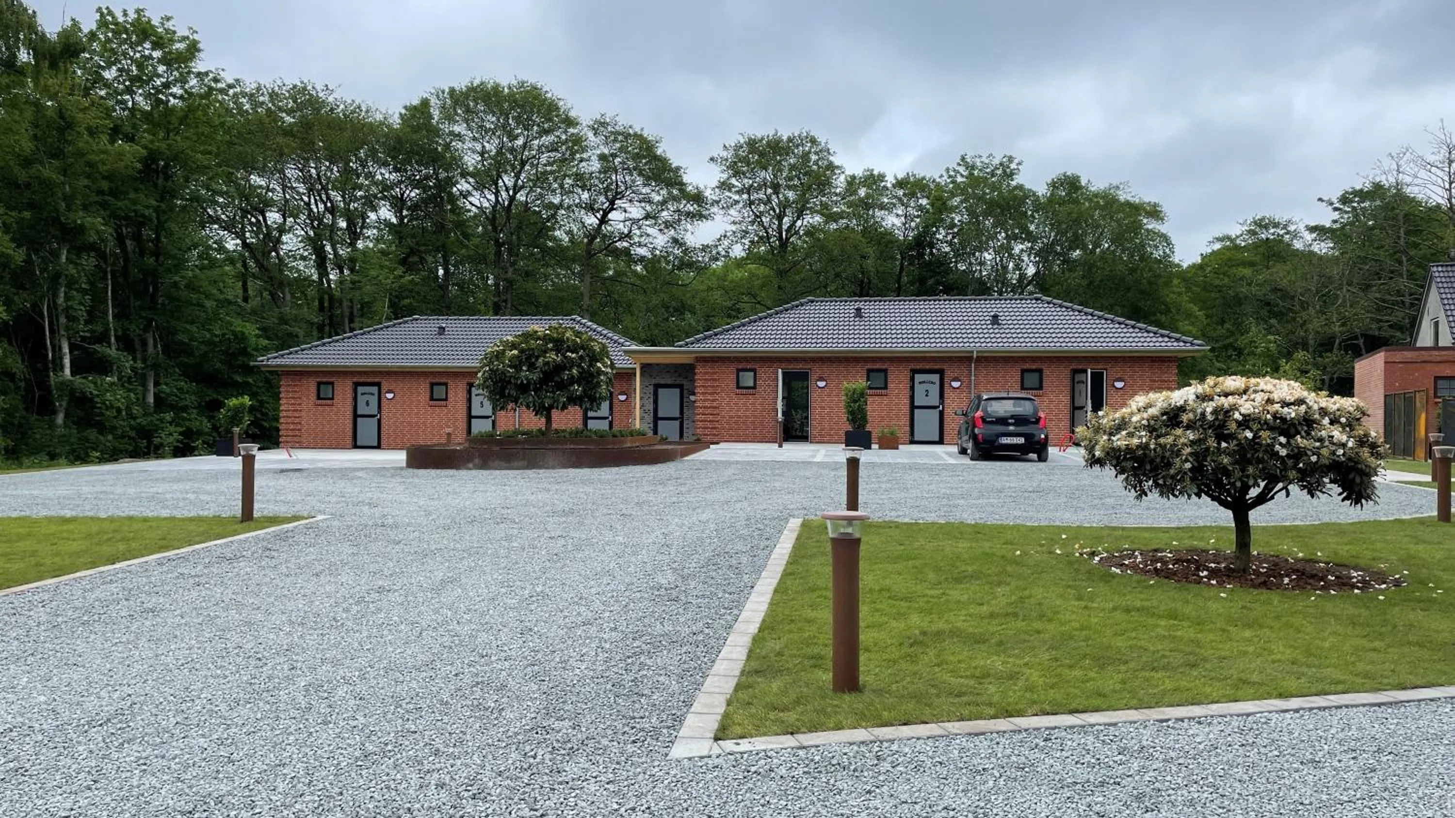 Property building in Holiday Rooms Møllebo