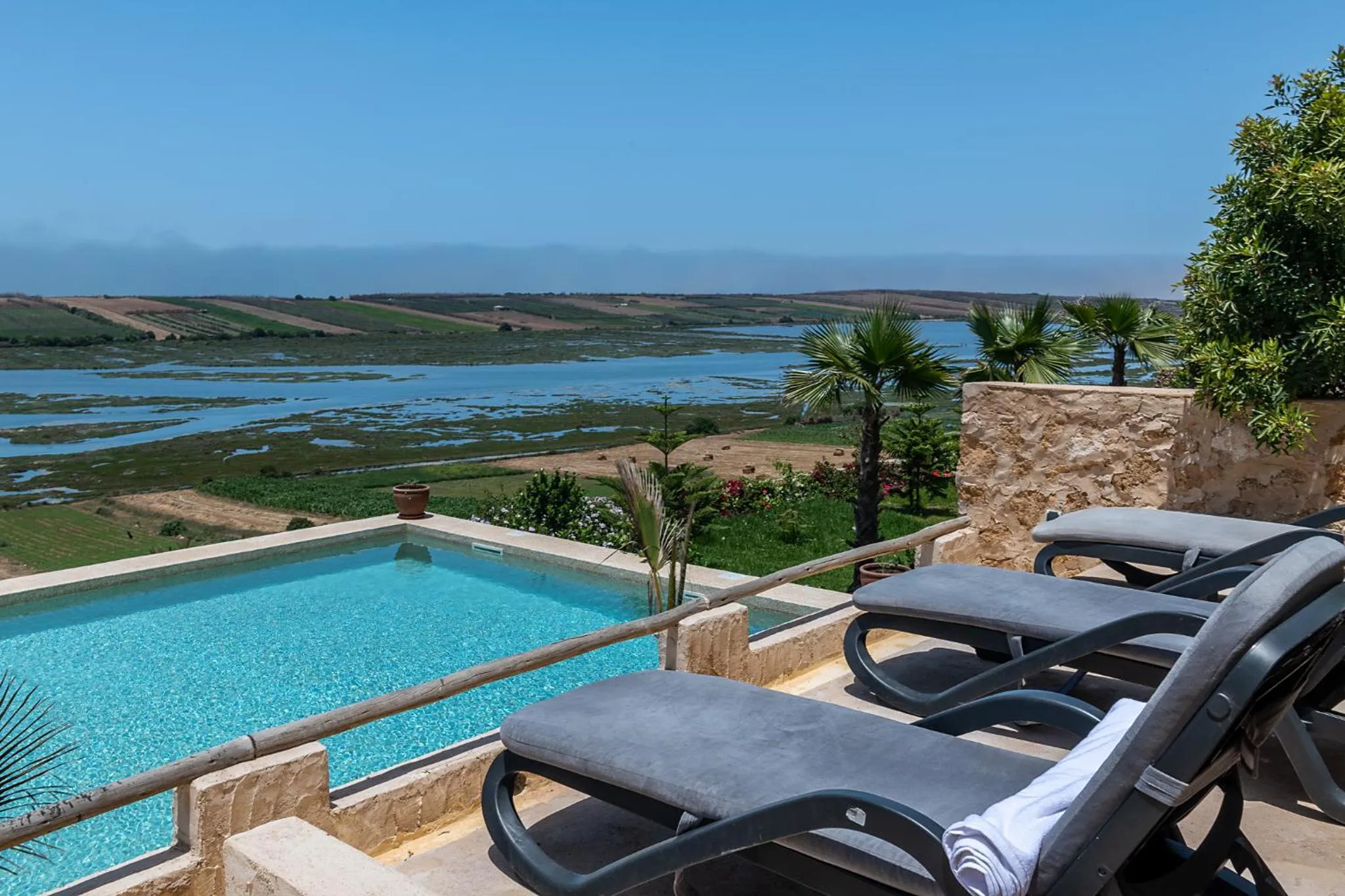 Swimming pool in La Villa Joubert