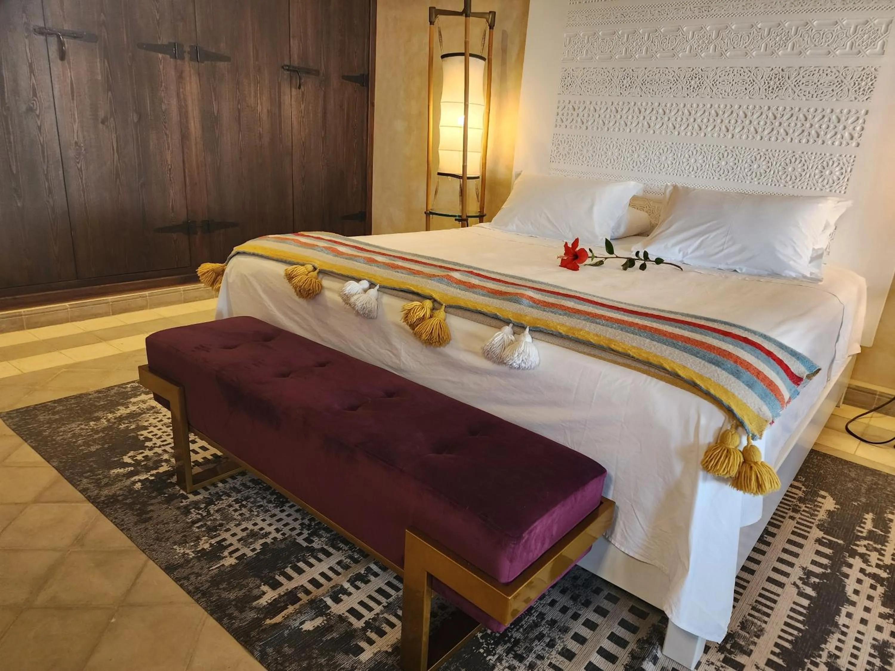 Bedroom, Bed in La Villa Joubert