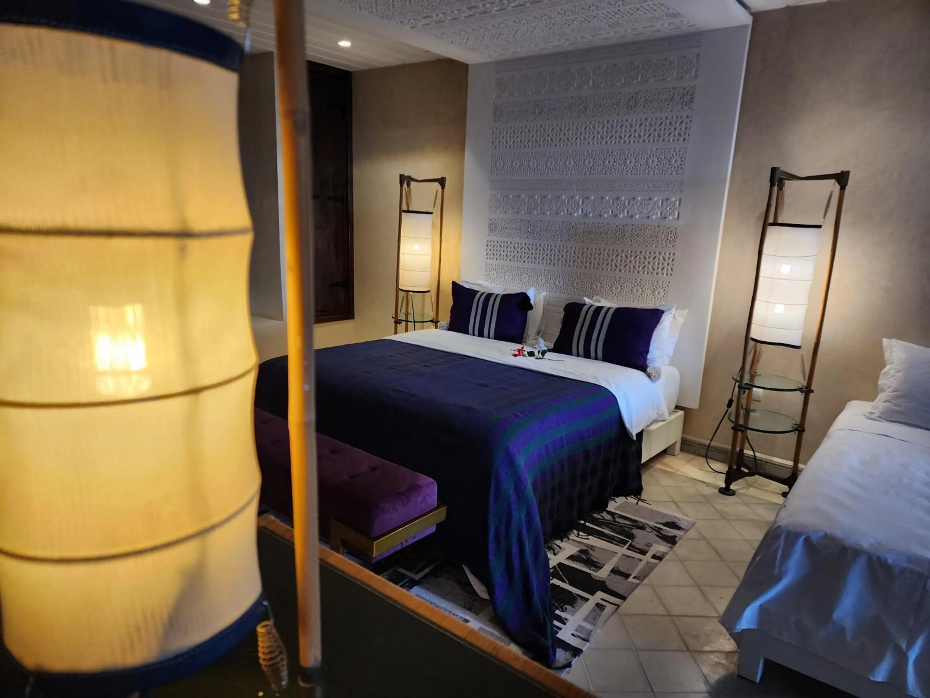 Bedroom, Bed in La Villa Joubert