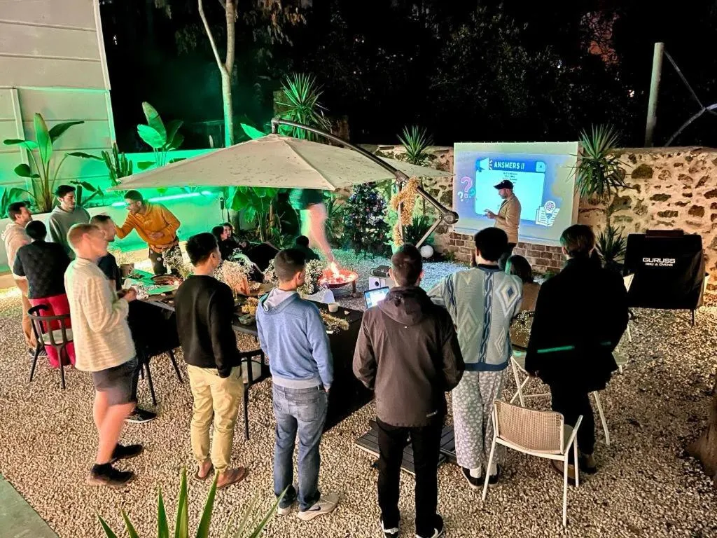 Garden in BE BOLD HOSTEL