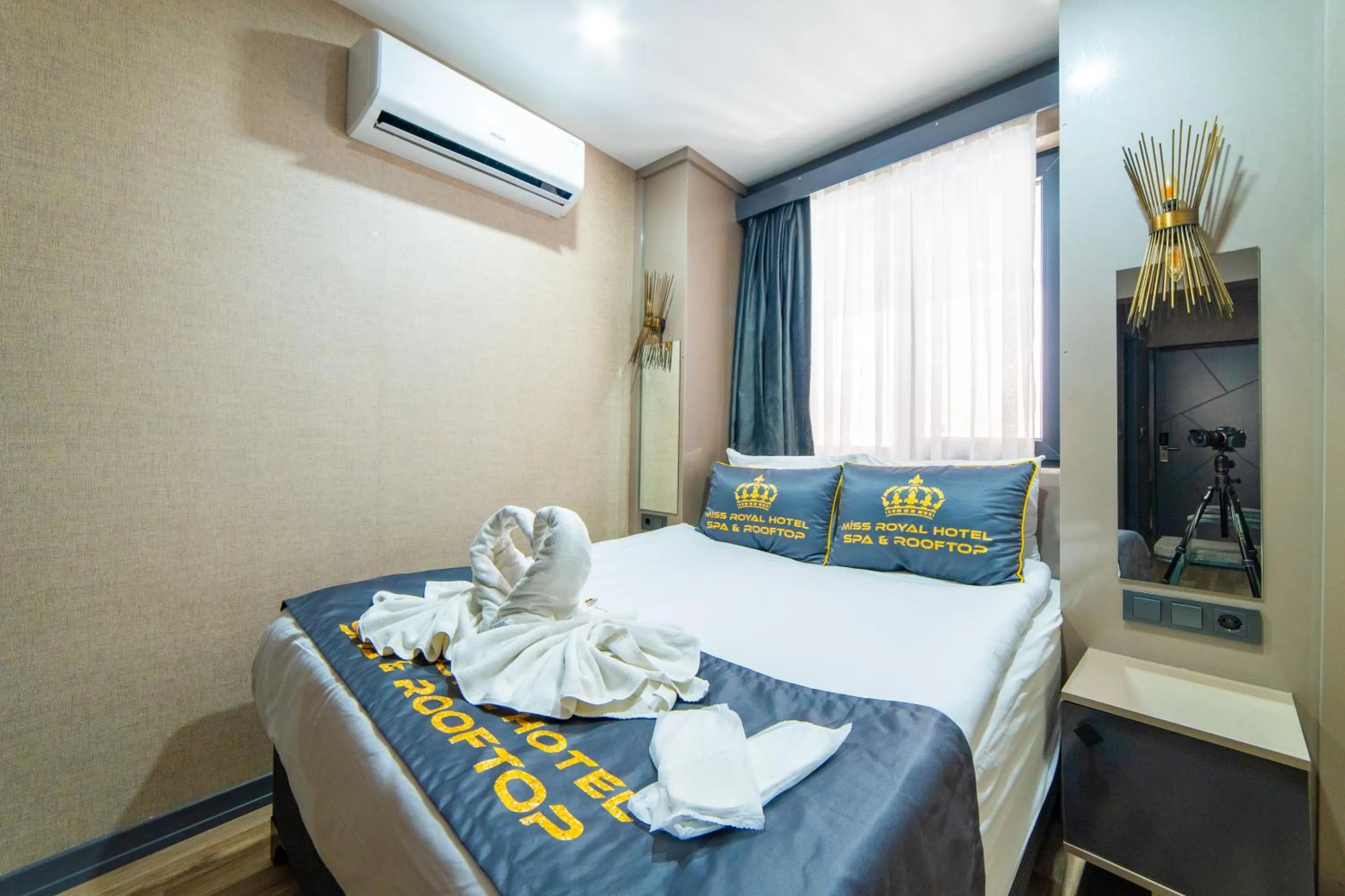 Bed in Miss Royal Hotel & SPA