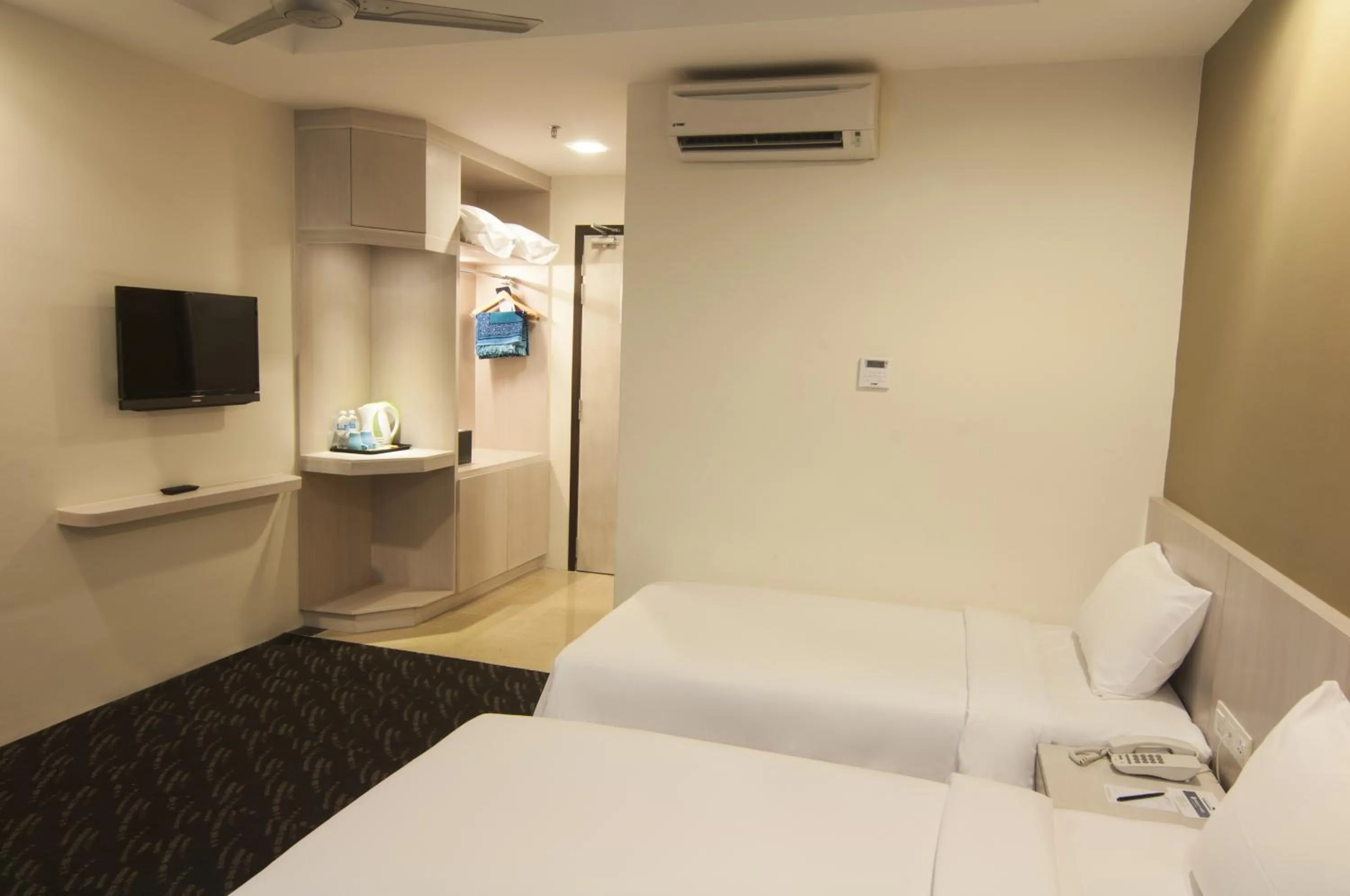Bed in Scott Hotel KL Sentral