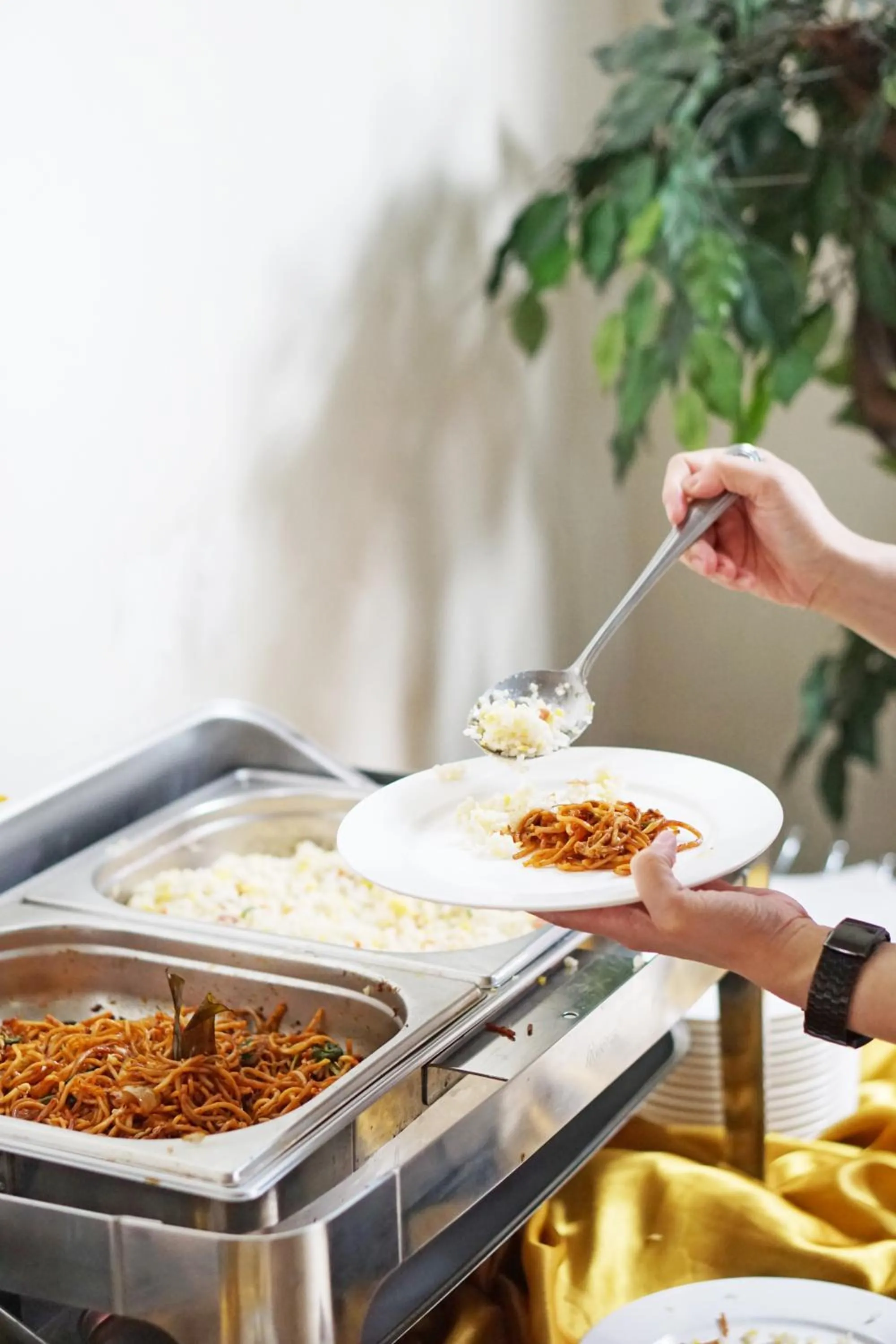 Buffet breakfast in Scott Hotel KL Sentral