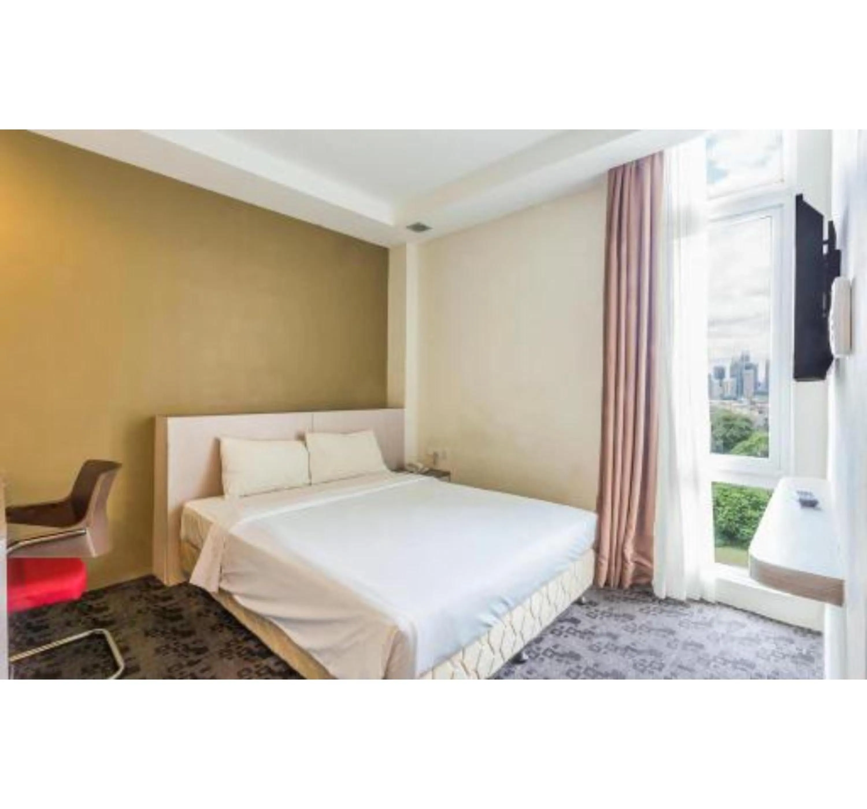 Bedroom, Bed in Palette KL Sentral Station Formerly Scott Hotel