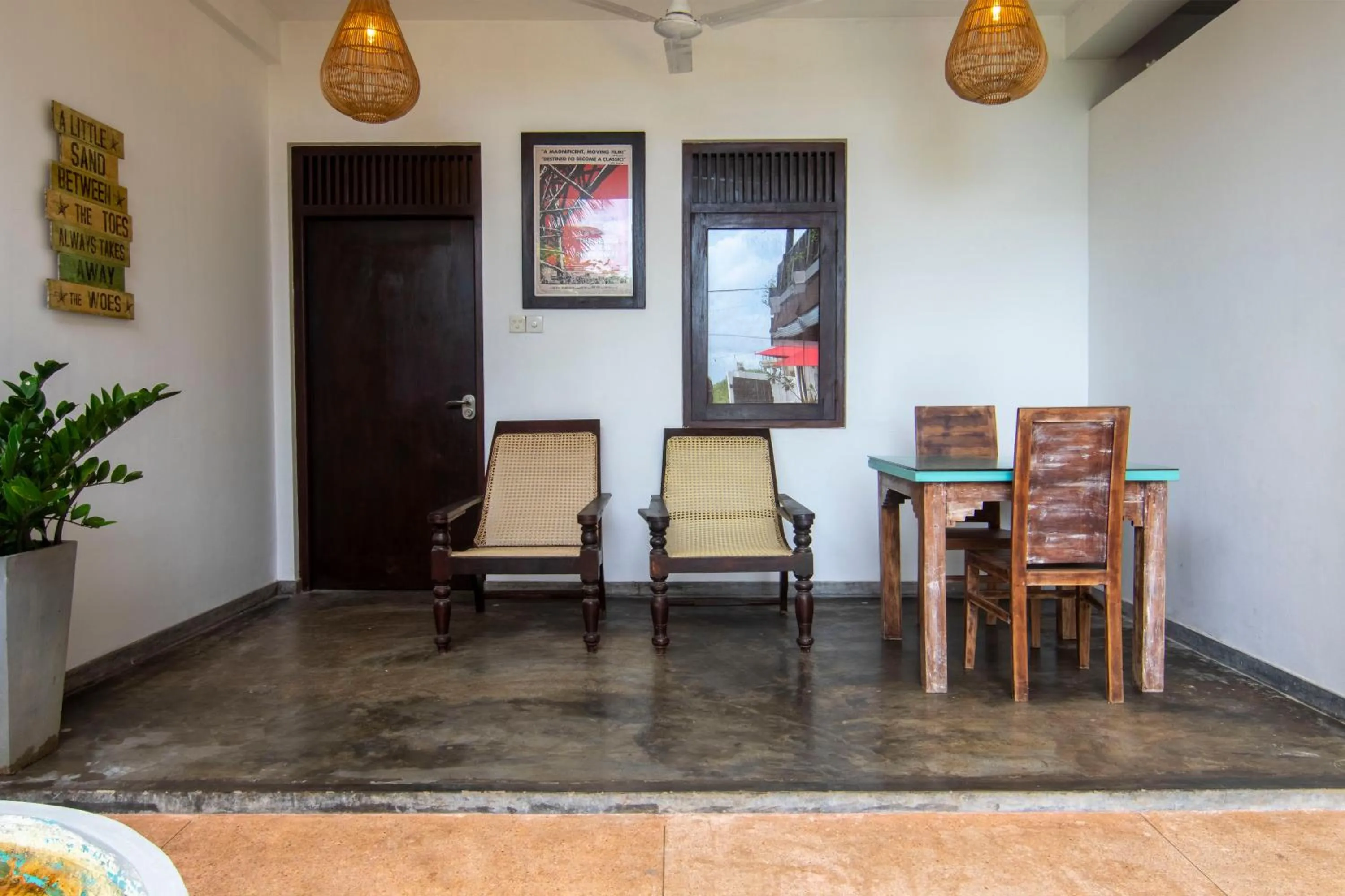 Patio in Lion's Rest