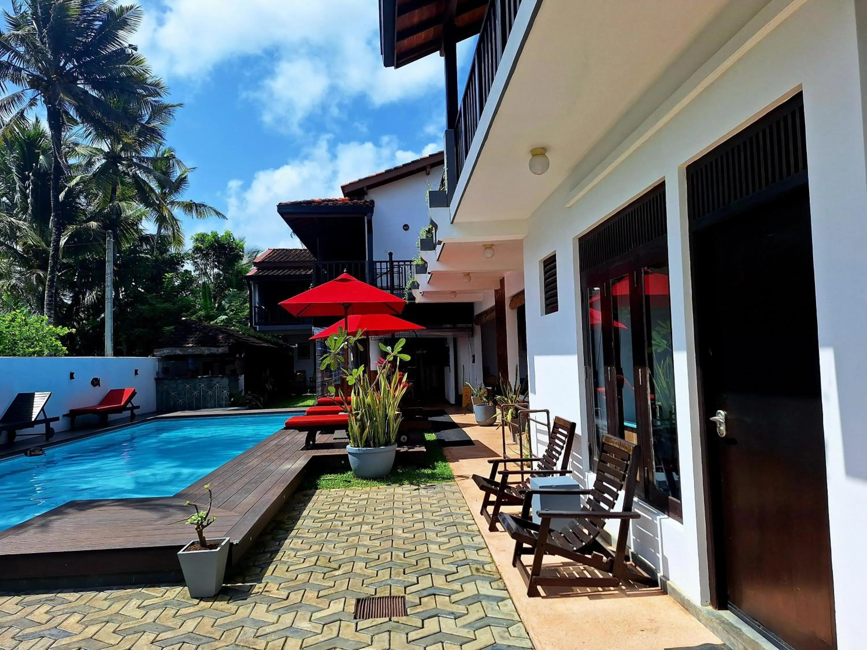 Patio in Lion's Rest