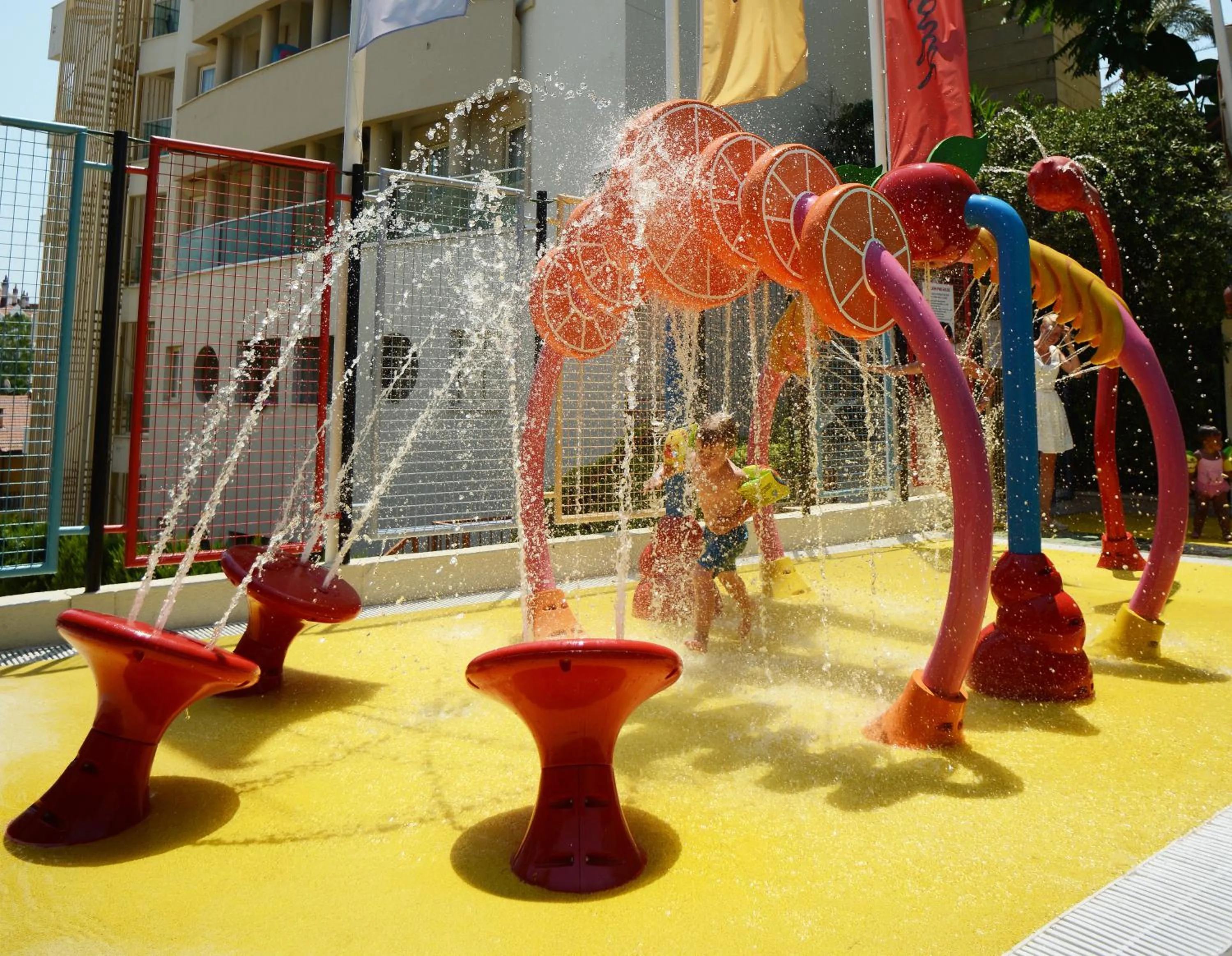 Children play ground in Grand Cettia Hotel