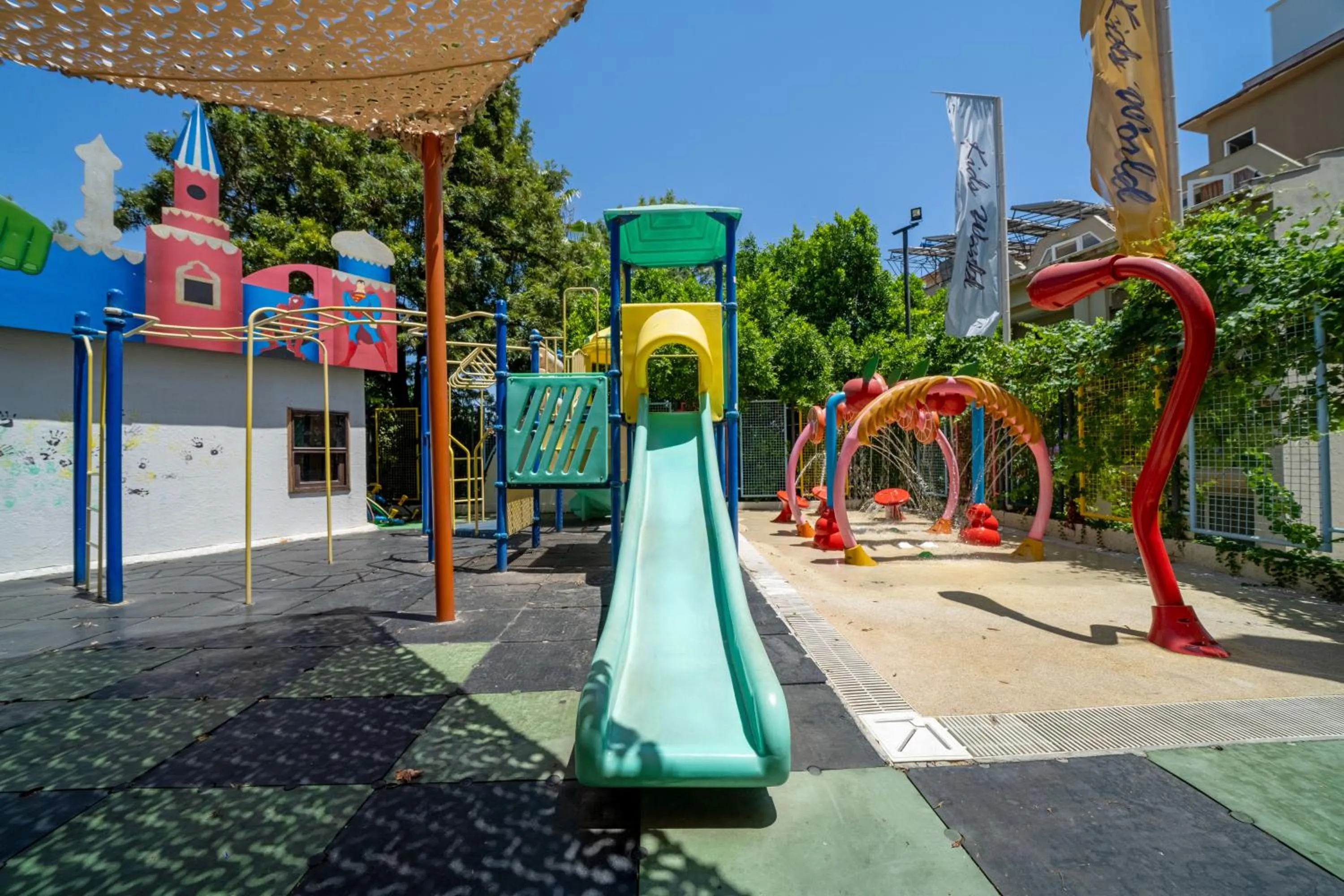 Children play ground in Grand Cettia Hotel