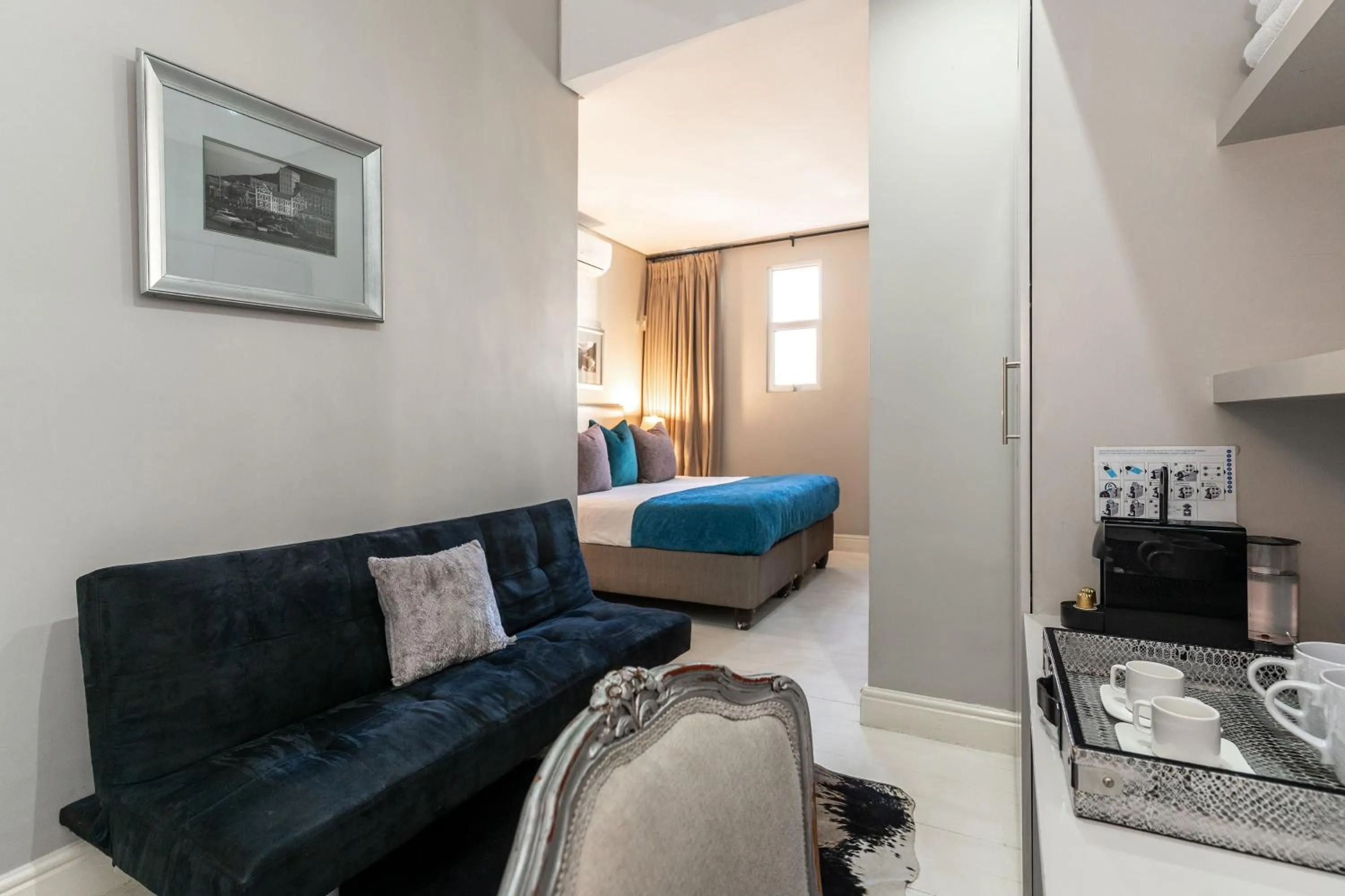 Seating area in Long Street Boutique Hotel